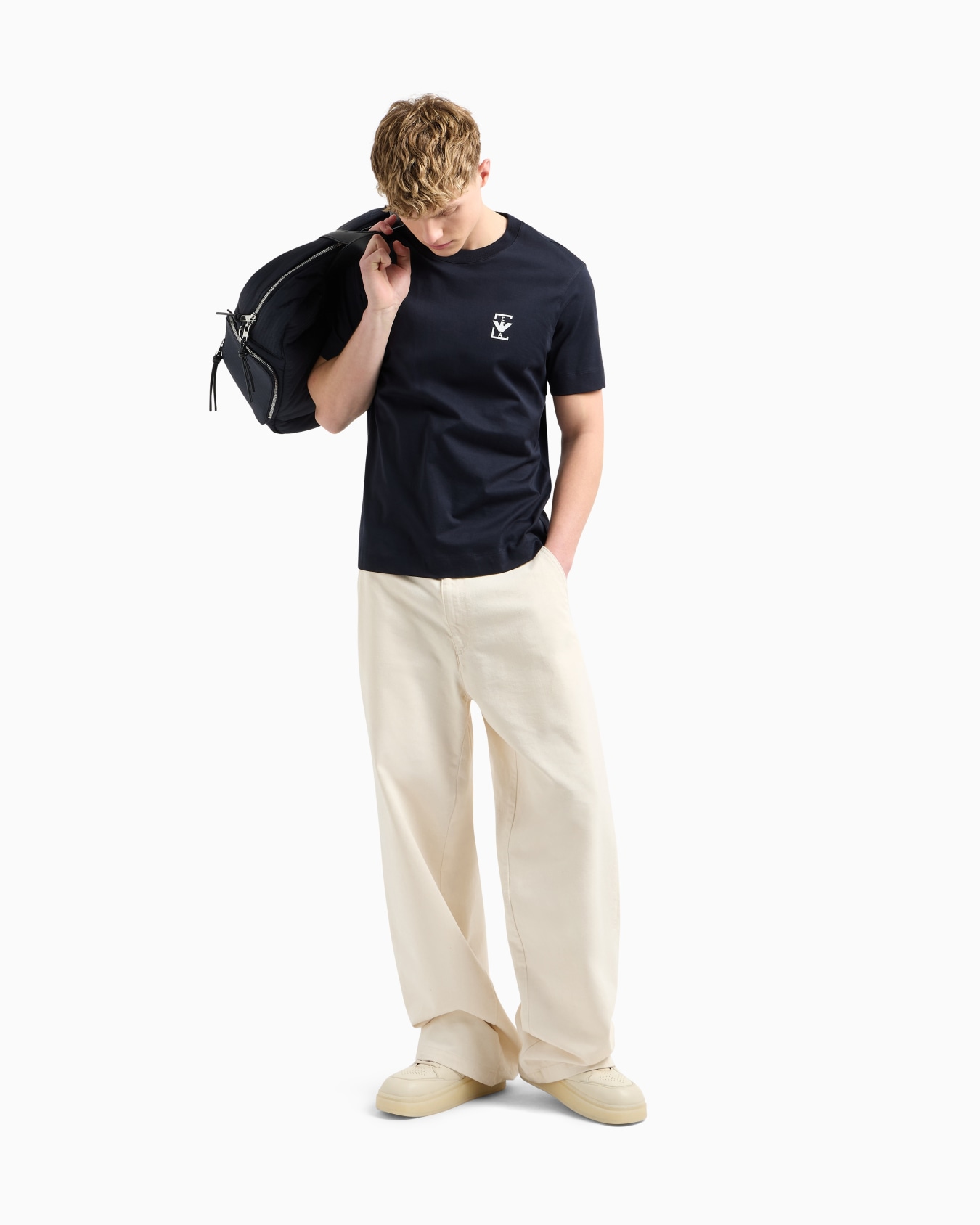 ASV Jersey T-shirt with rubberised logo print Slide 2