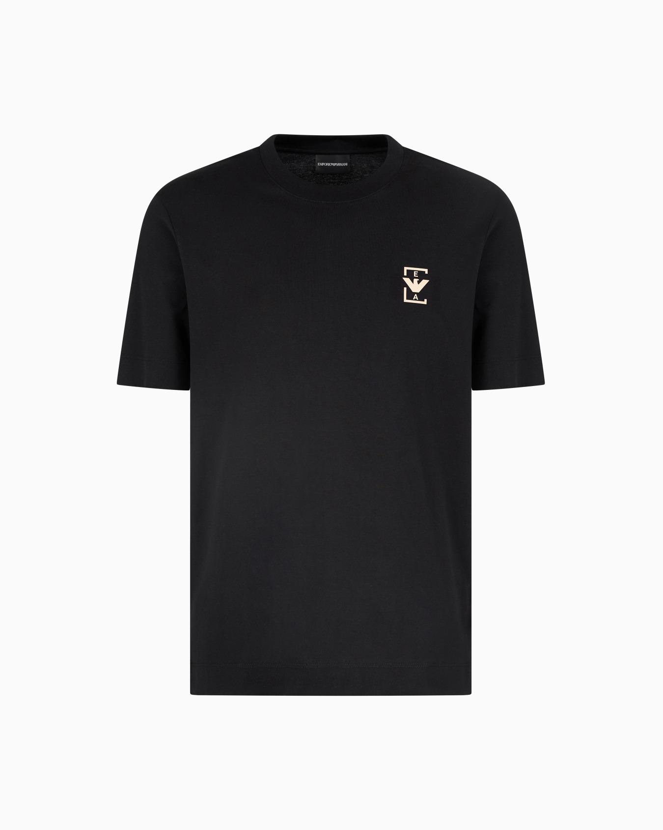 ASV T-Shirt aus Jersey mit gummiertem Logo-Print Folie 0