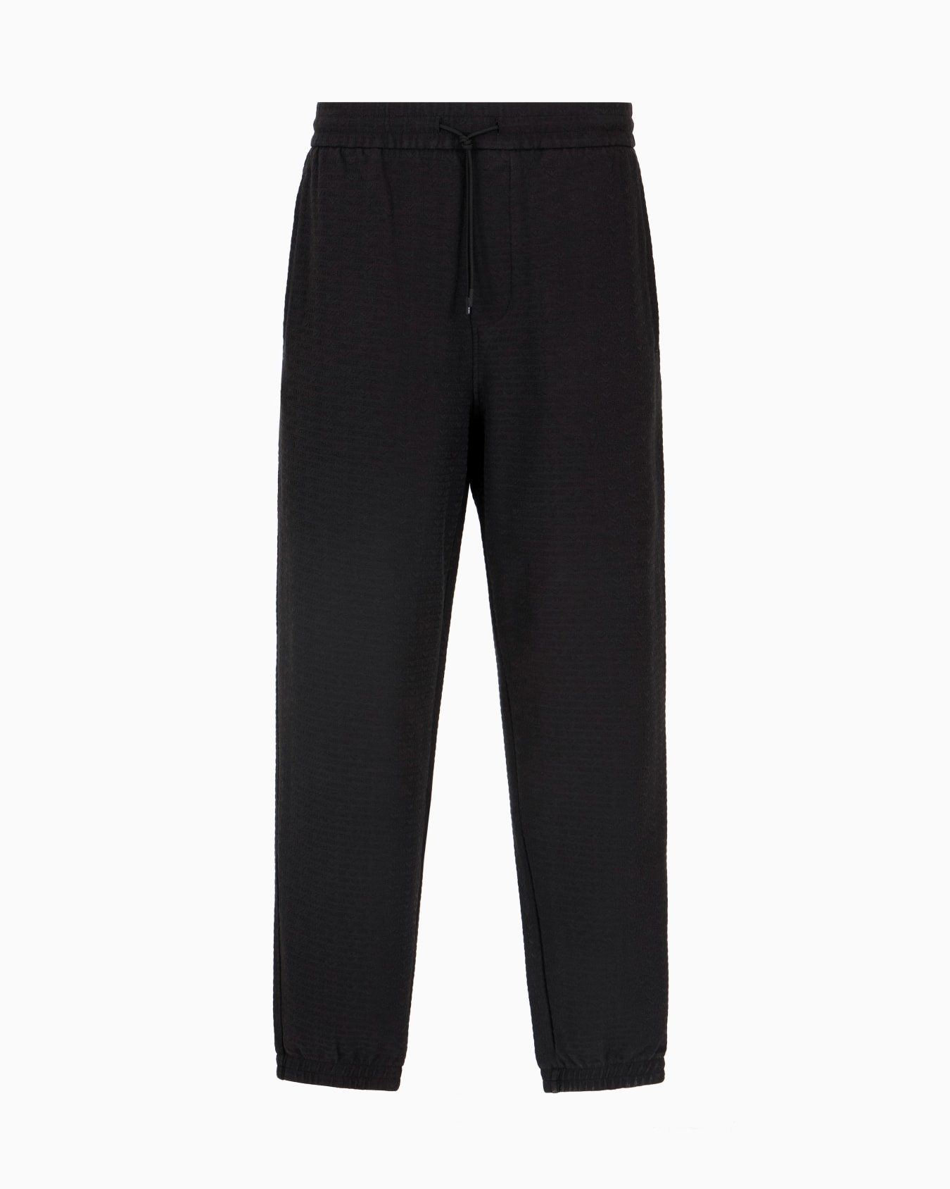 Pantalones de chándal de punto de mezcla de lyocell con inscripción integral ASV Diapositiva 0
