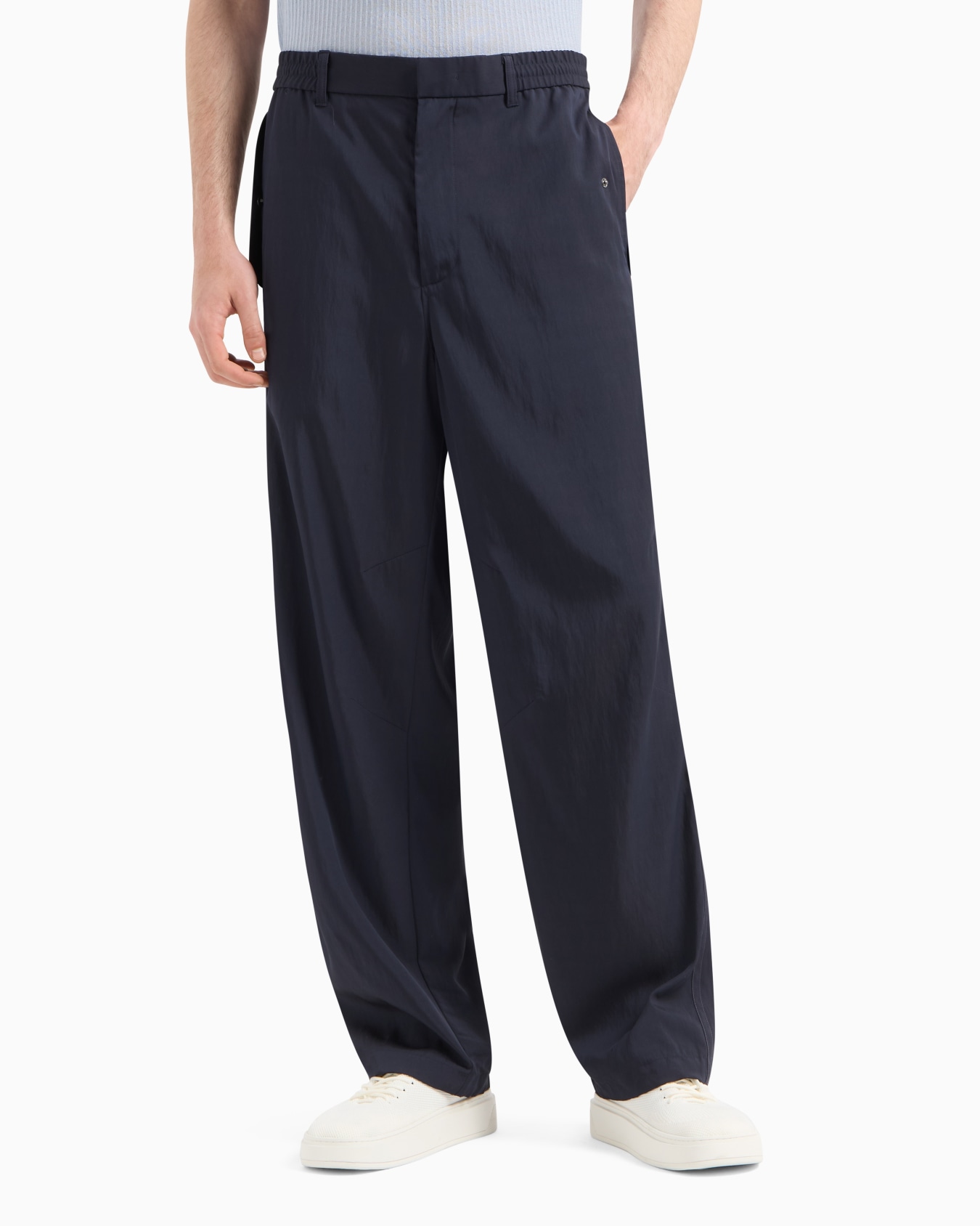 Viscose-nylon trousers Slide 4