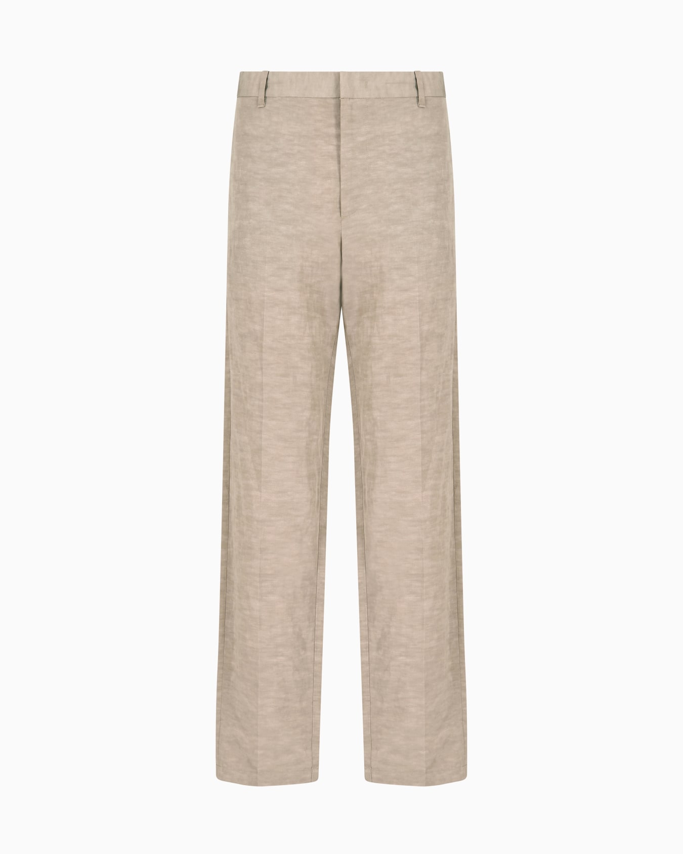 Linen-blend chinos Slide 0