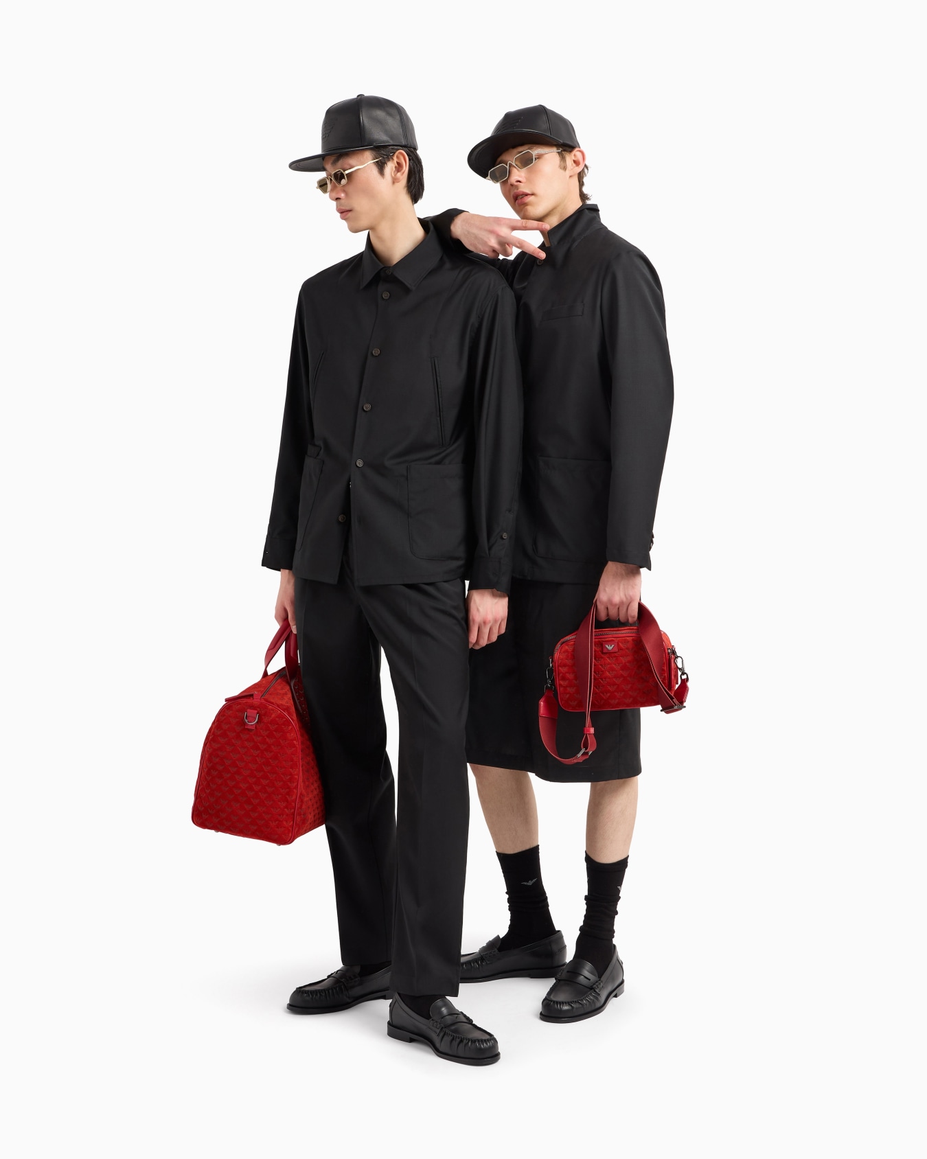 Pantalon avec pinces en laine froide ultralégère Diapositive 2