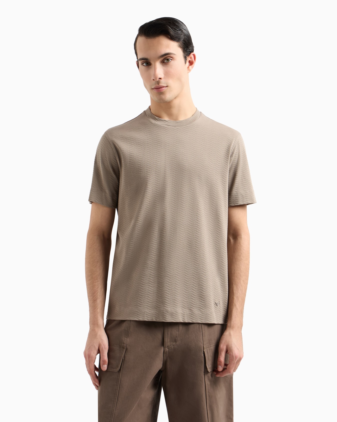 Camiseta en punto jacquard ASV Diapositiva 3