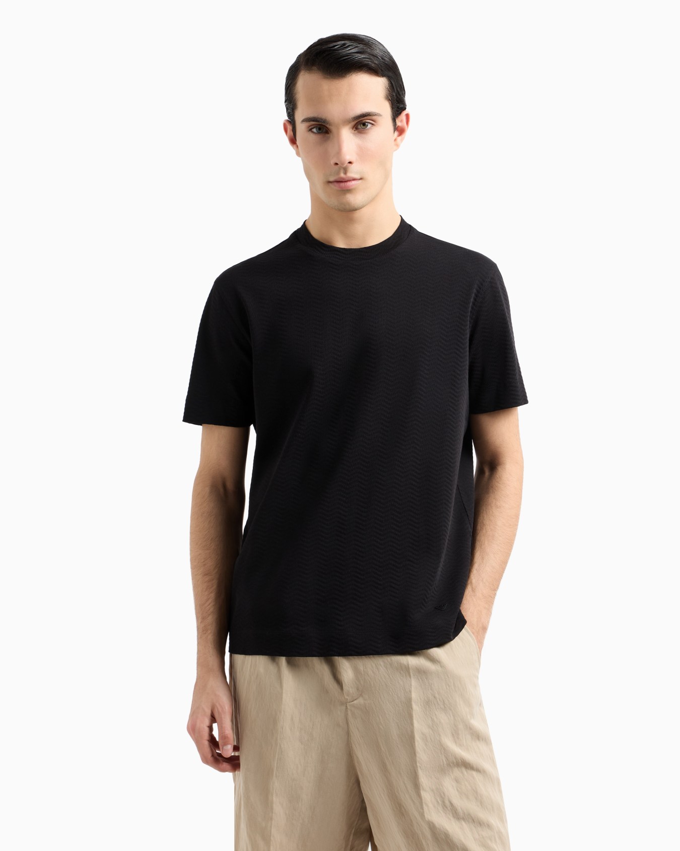 T-shirt en jersey jacquard ASV Diapositive 3