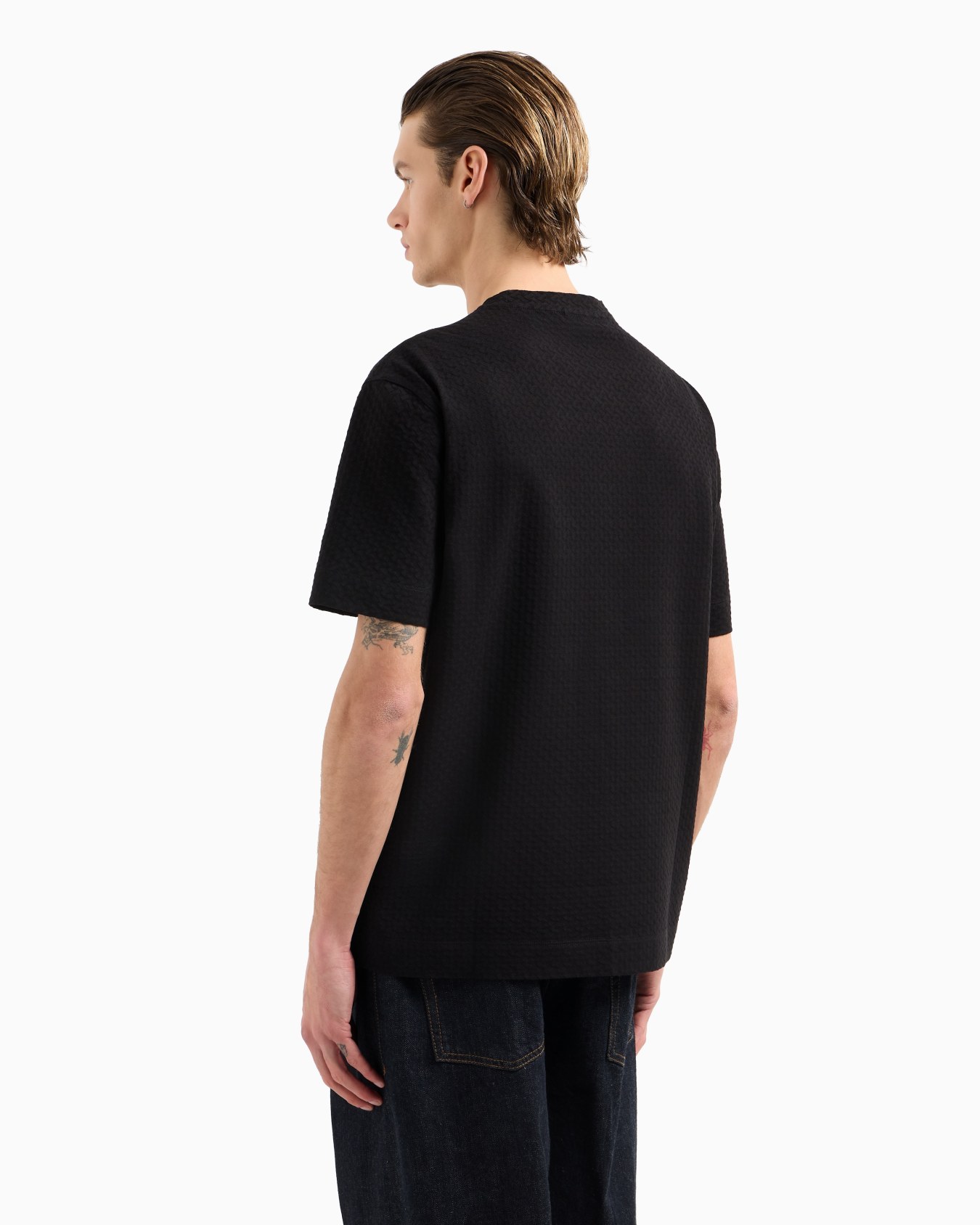 ASV US Exclusive jacquard jersey T-shirt Diapositiva 2