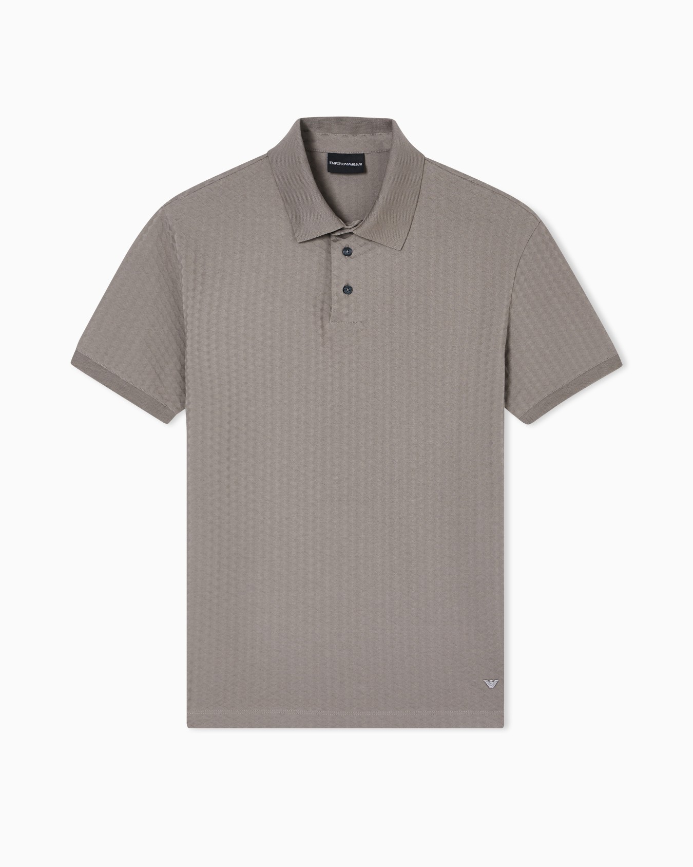 Polo de punto jacquard Diapositiva 0