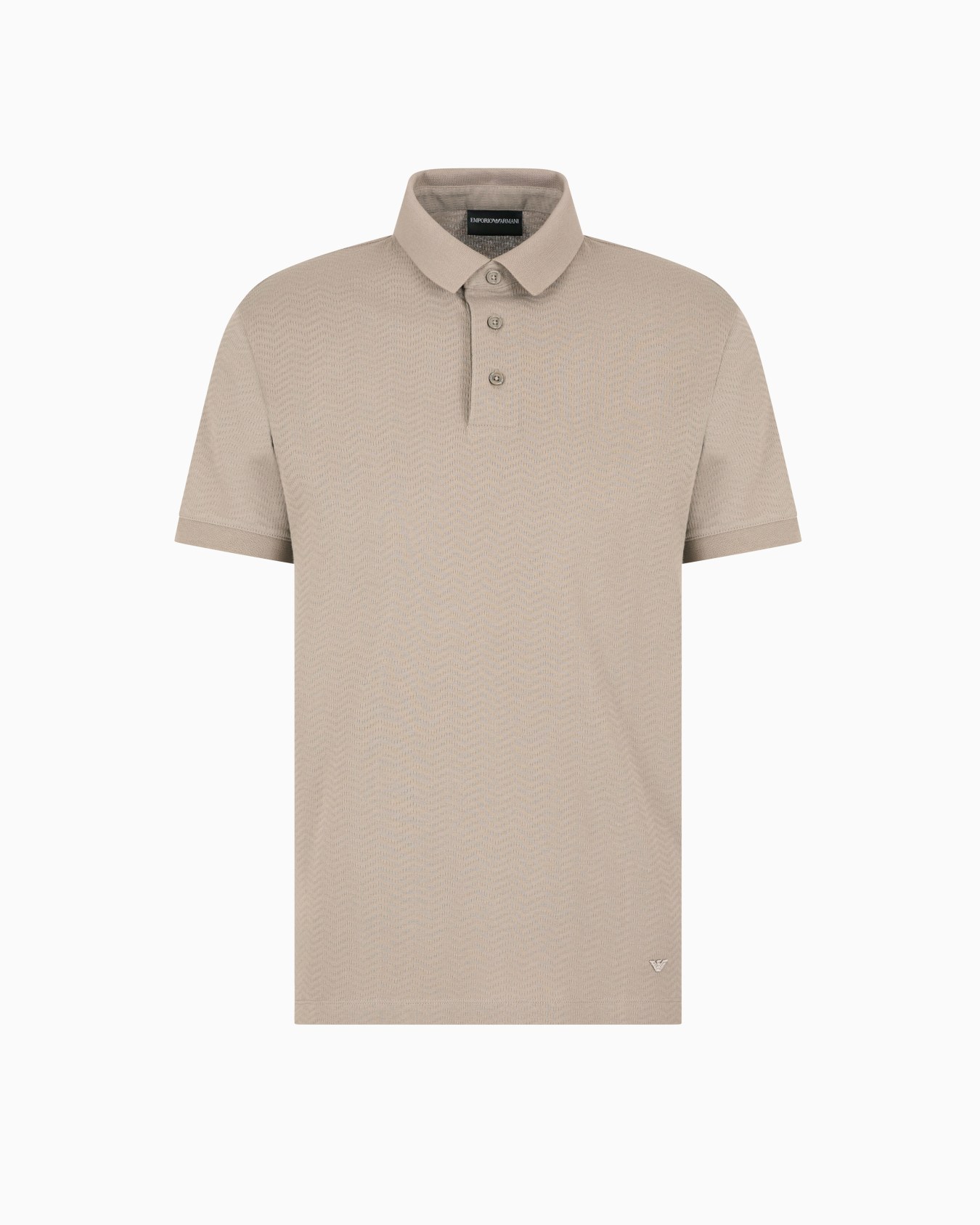 Polo de punto jacquard Diapositiva 0