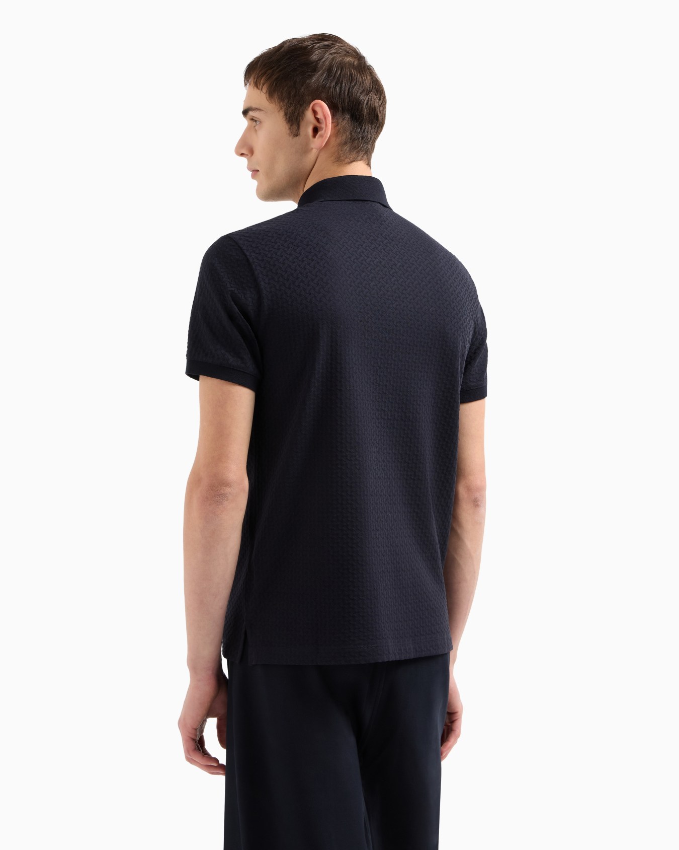 Polo de punto jacquard Diapositiva 2
