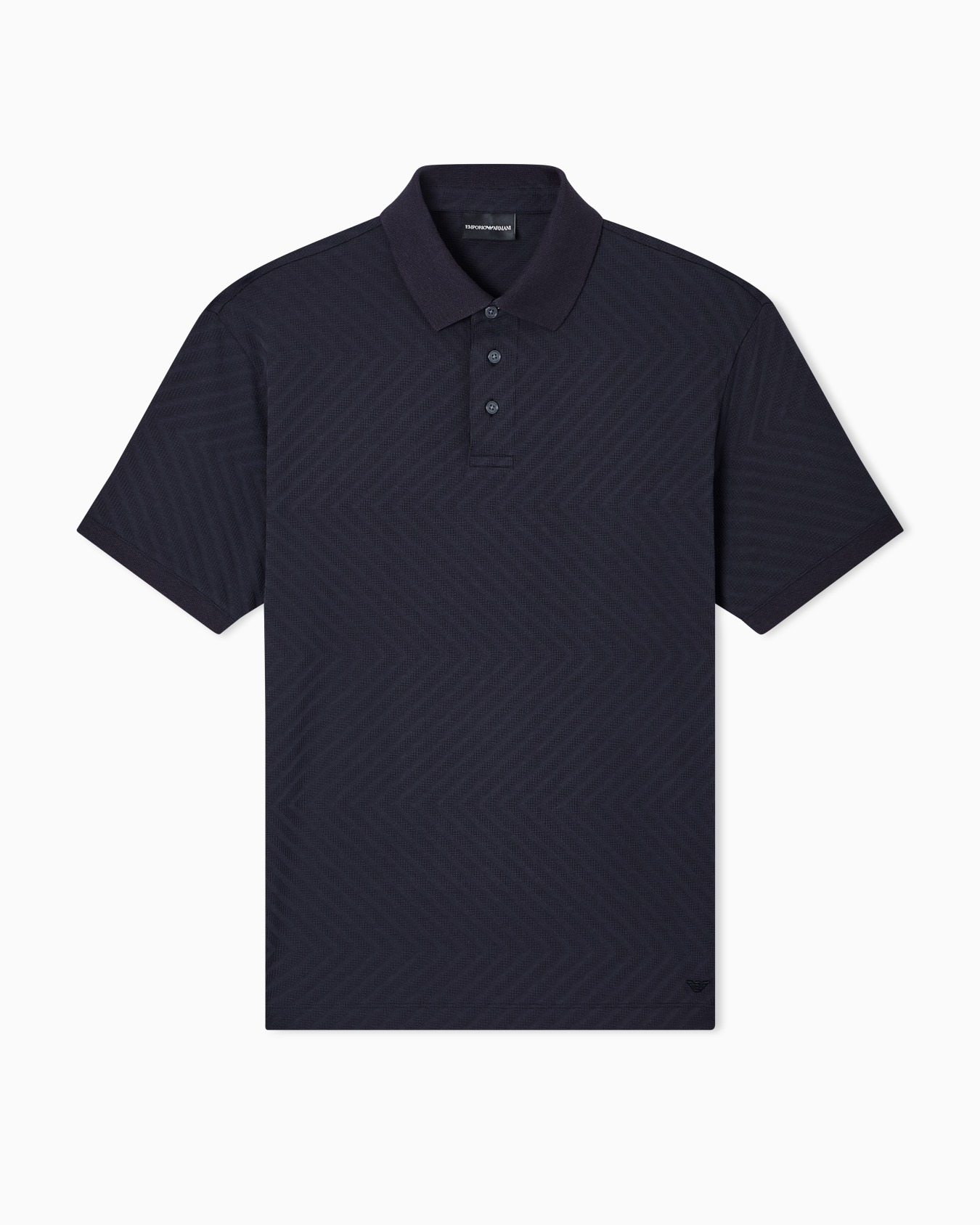US Exclusive jacquard jersey polo shirt Slide 0