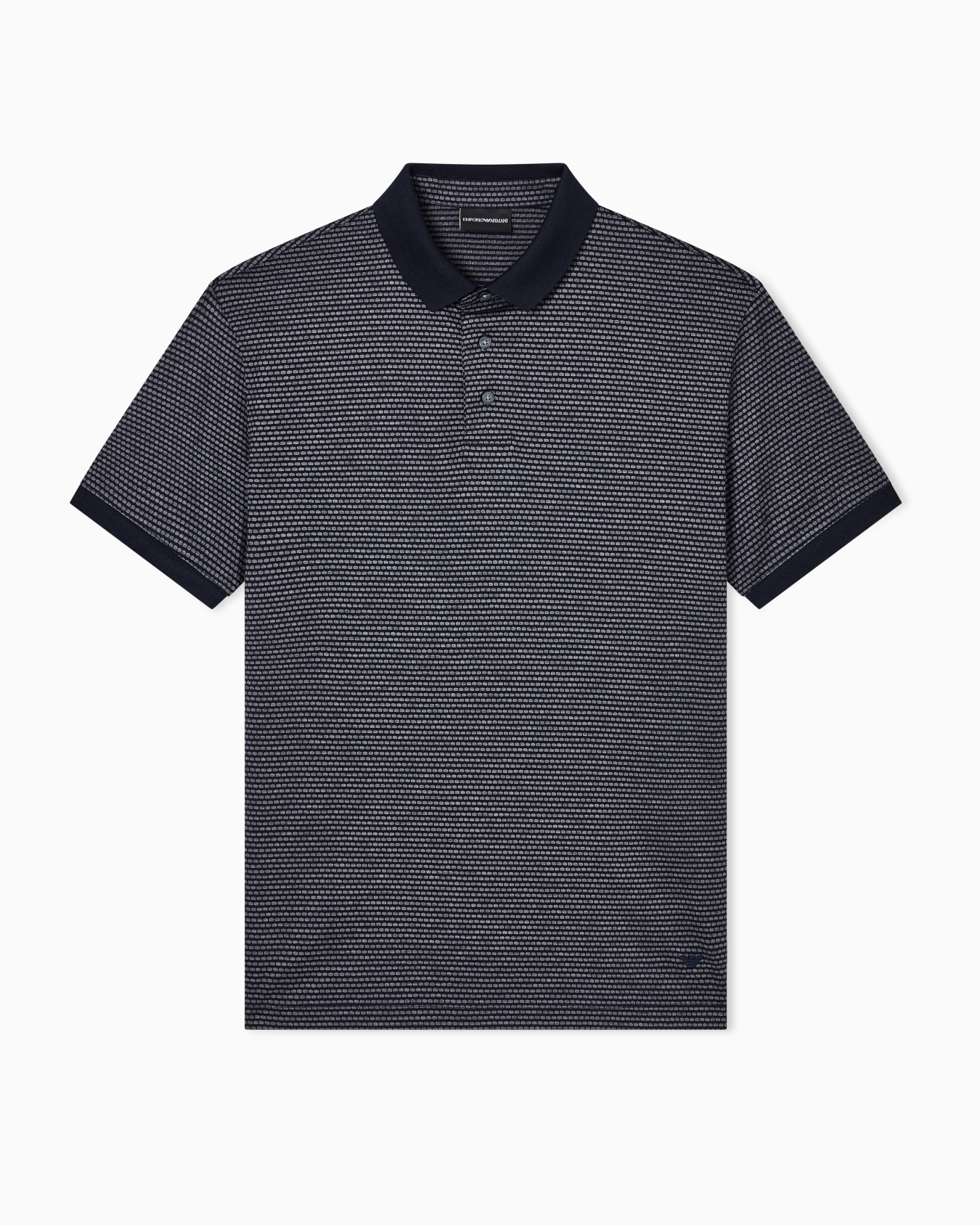 Ribbed Polo Shirt Slide 0