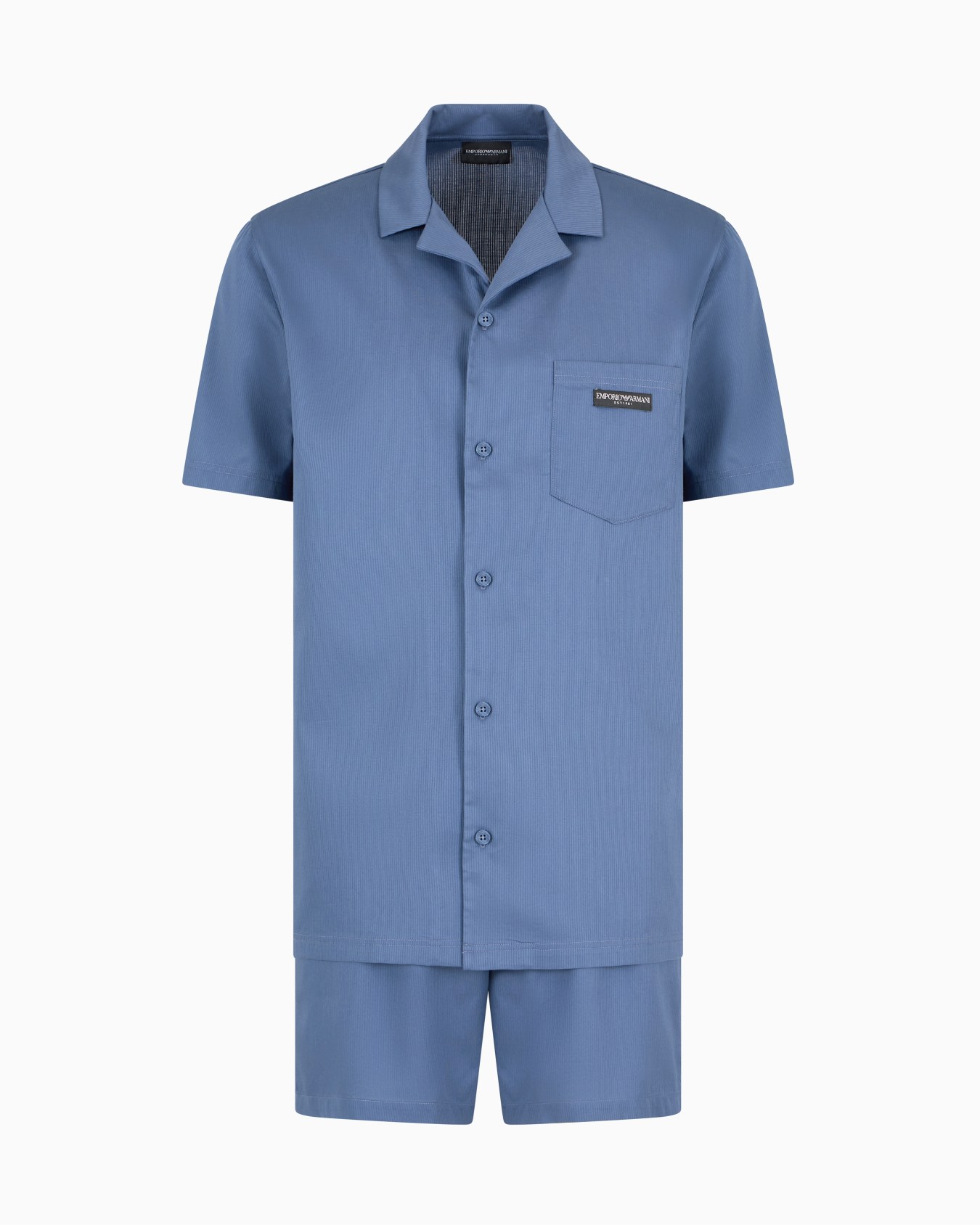 Logo label pyjamas with shorts Slide 0