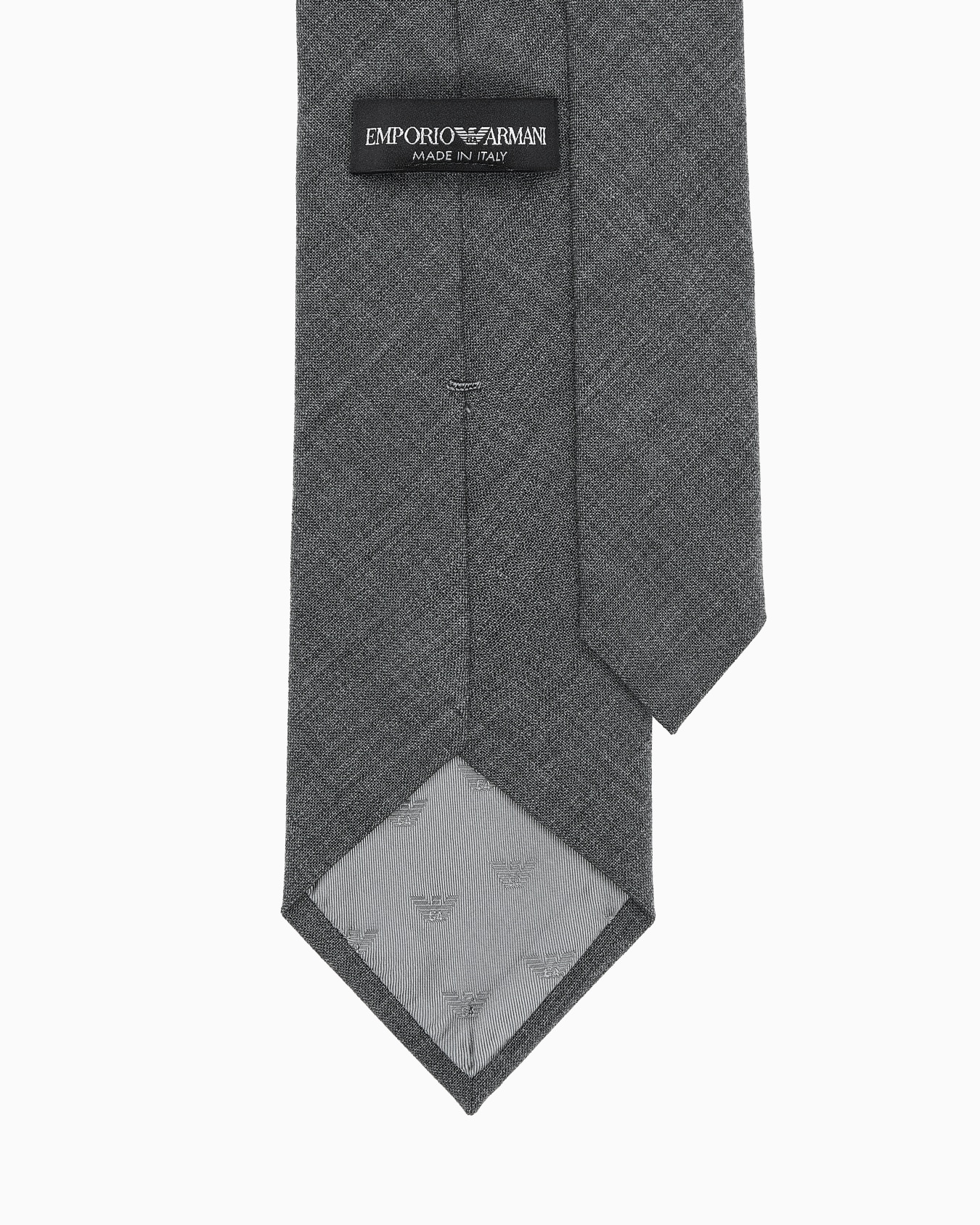 Cravatta in tela di lana vergine Slide 1