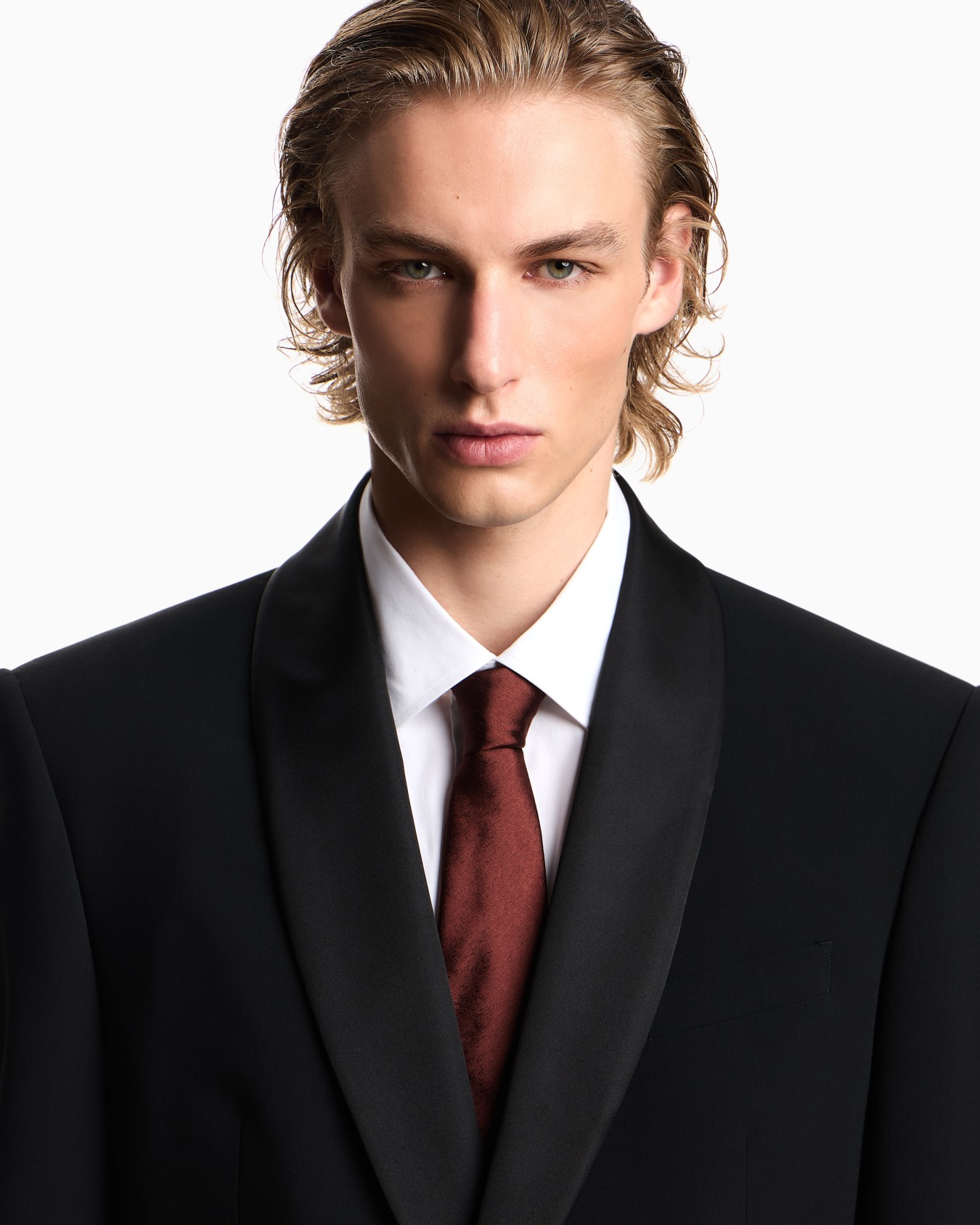 Pure silk jacquard tie Slide 2