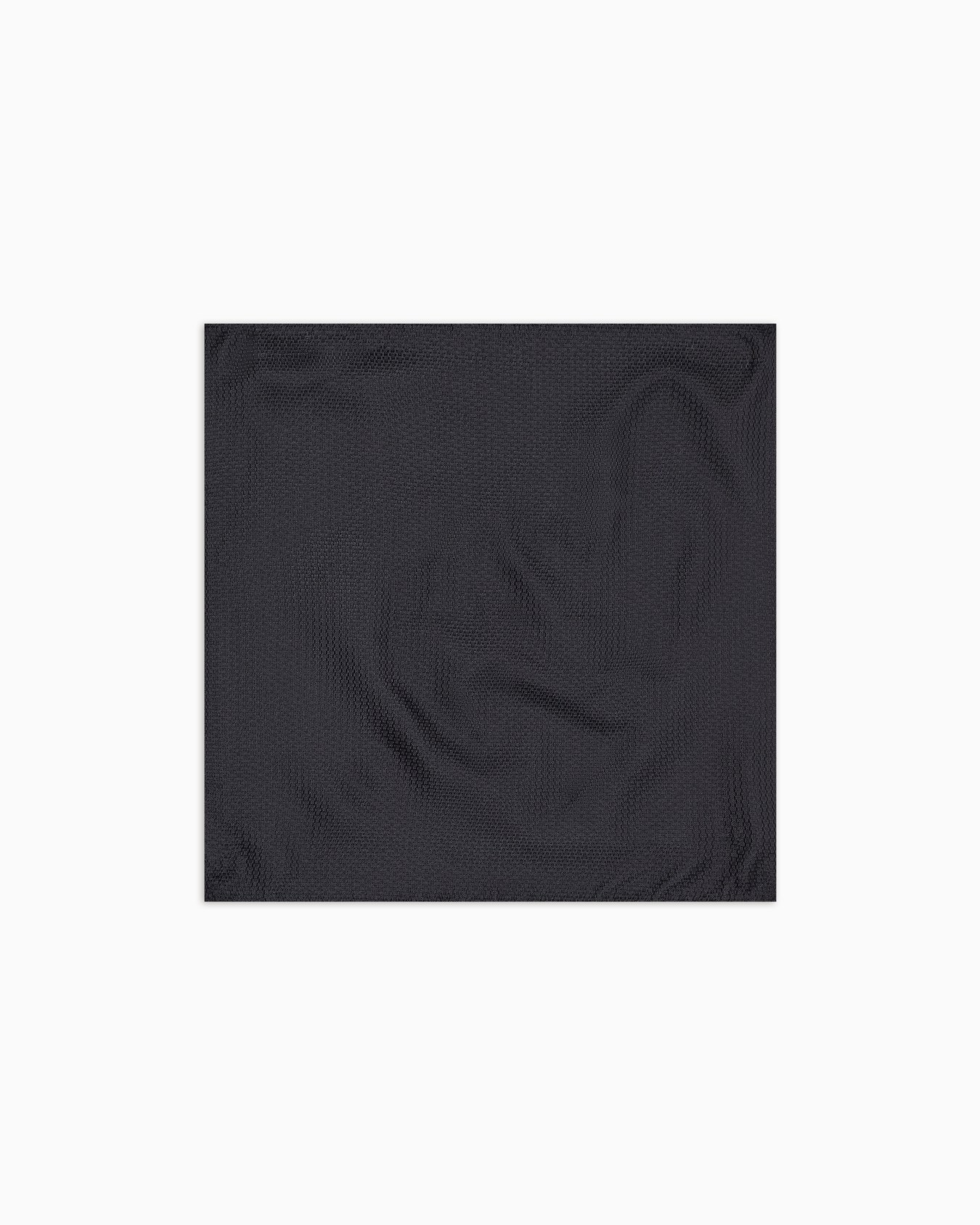 Pochette in pura seta micro motivo jacquard Slide 0