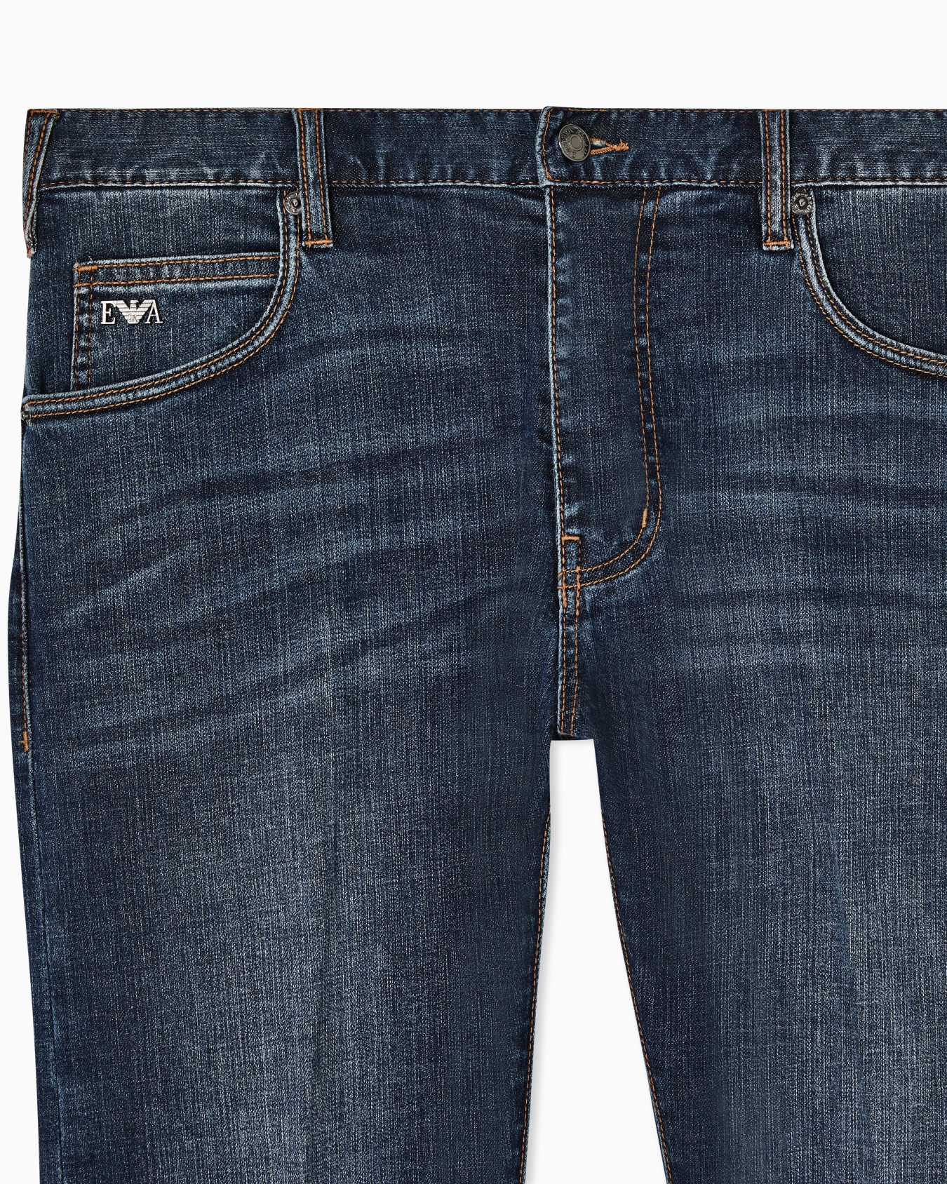 J45 regular fit, washed stretch denim jeans Slide 4