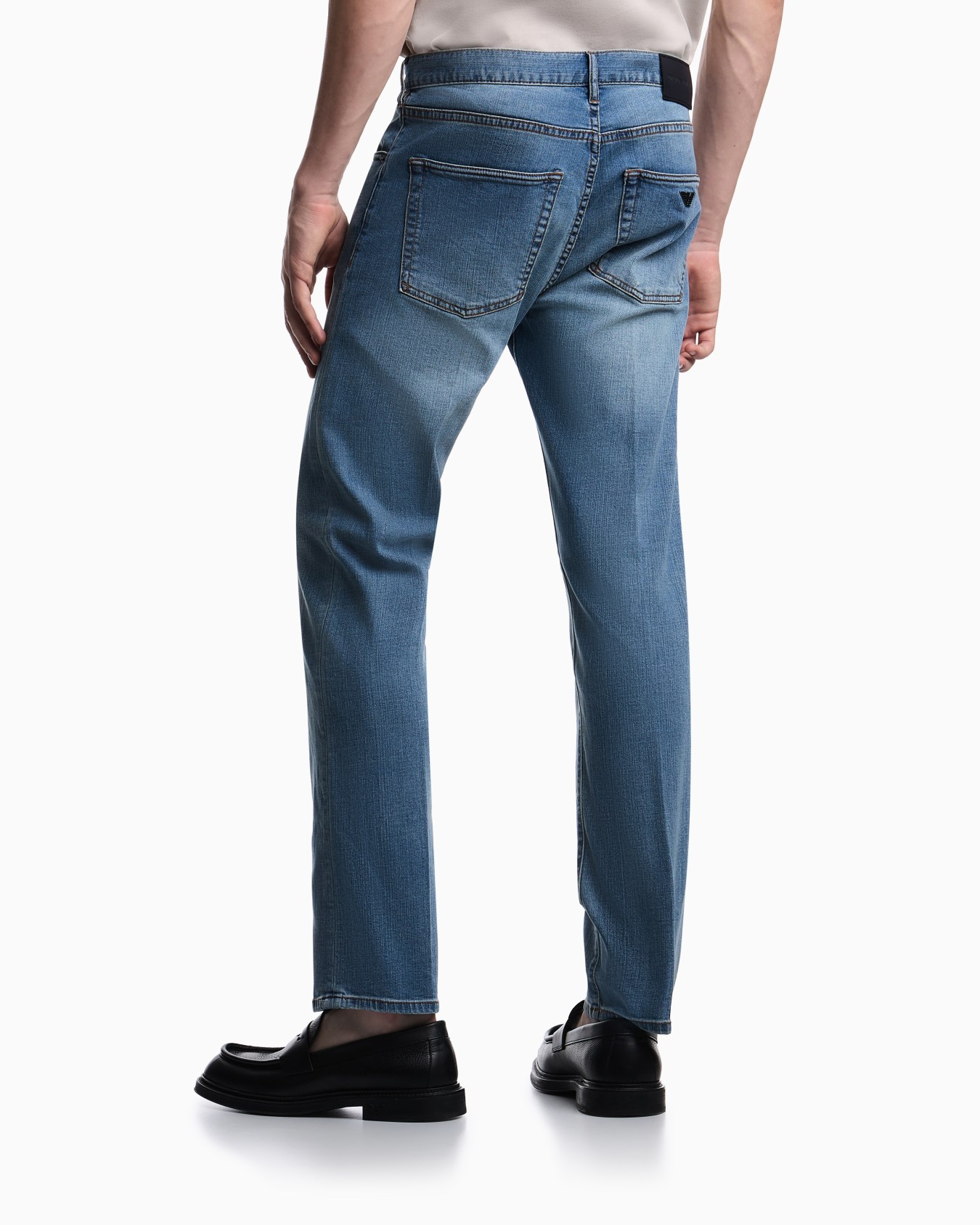 J45 regular fit, washed stretch denim jeans Slide 3