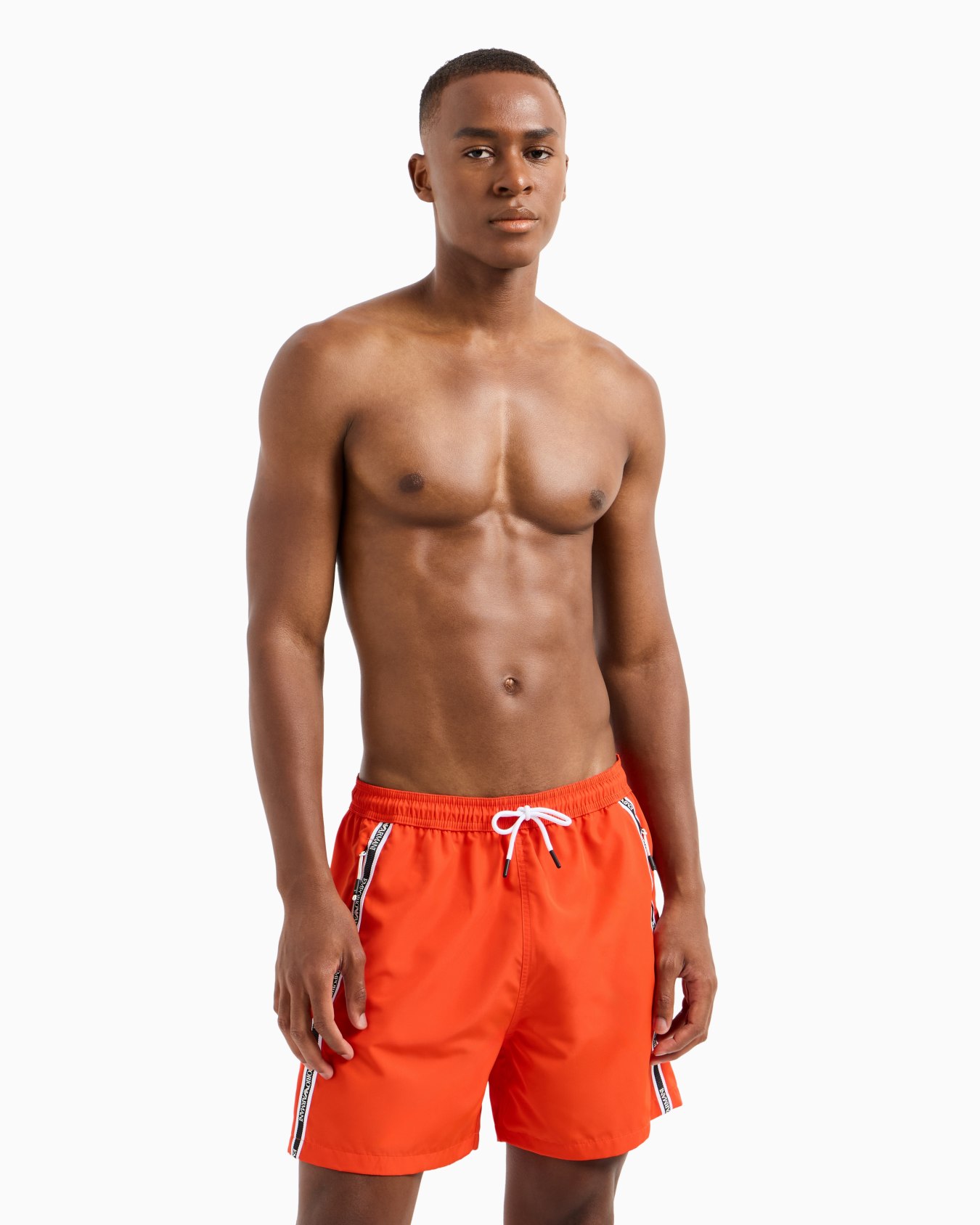 Short de bain avec bande logo Diapositive 1