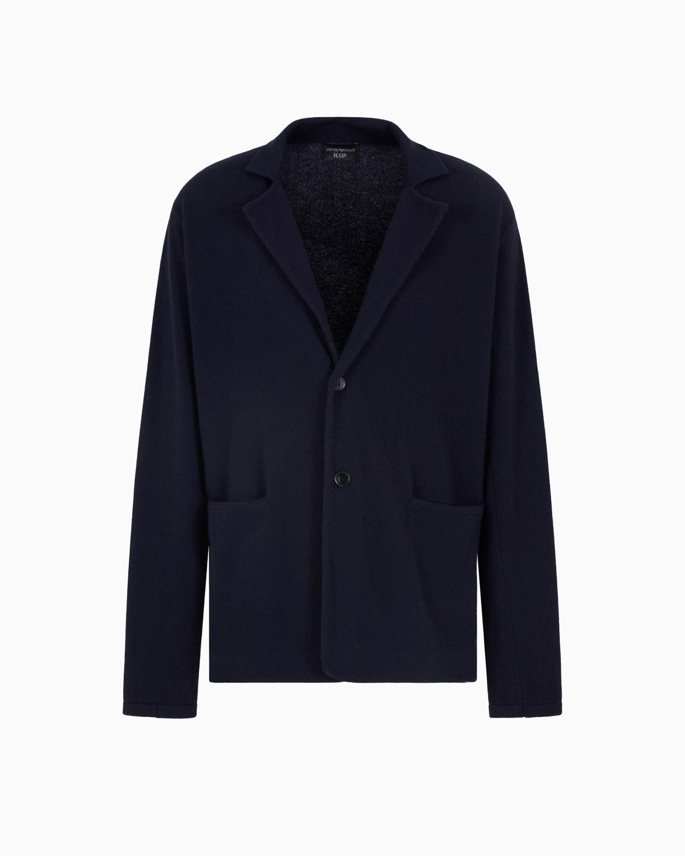 Veste Icon en maille rase de pur cachemire Diapositive 0