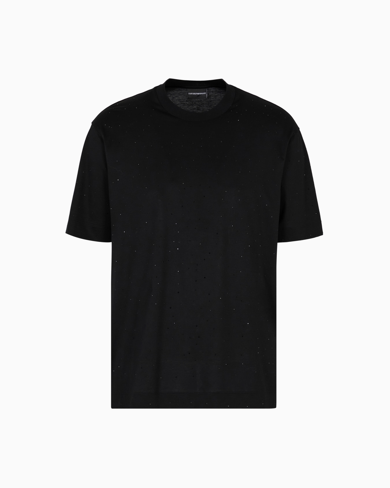 ASV Clubwear Tシャツ リヨセル混紡ジャージー オールオーバーラインストーン スライドする 0