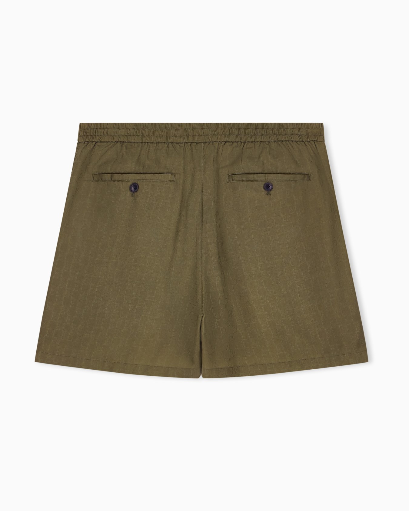 Bermuda shorts in Tencel jacquard with a regular fit Slide 2