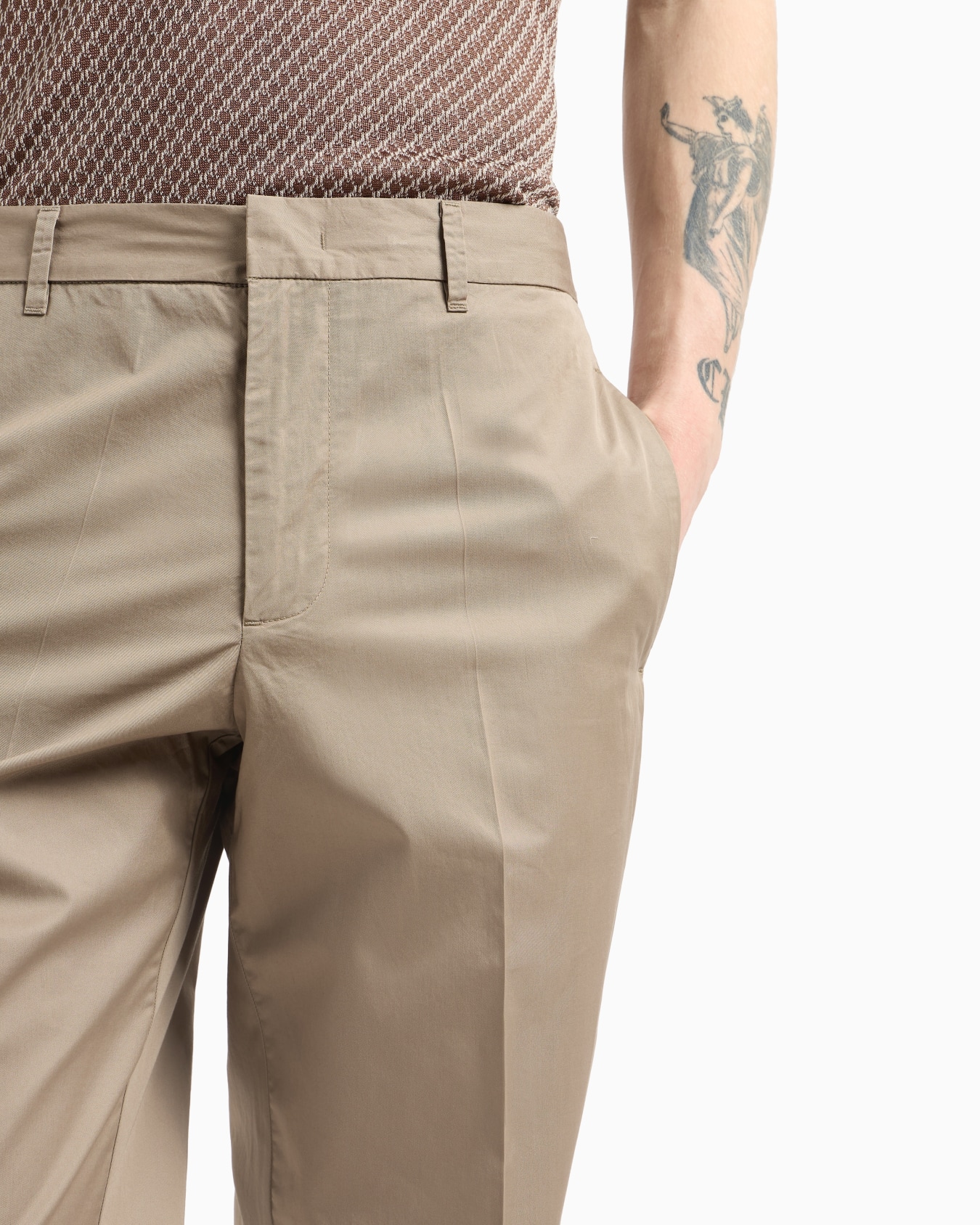 Pantalones chinos de algodón pima Diapositiva 4
