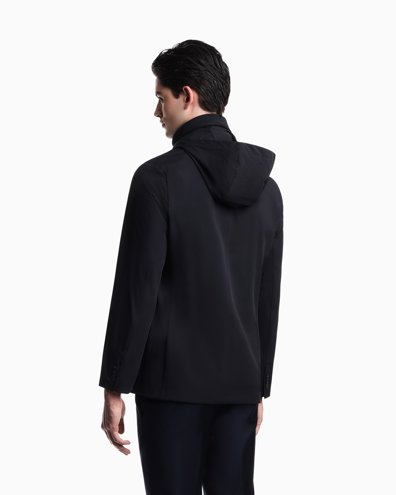 Blazer en sergé de nylon stretch avec gilet Diapositive 2