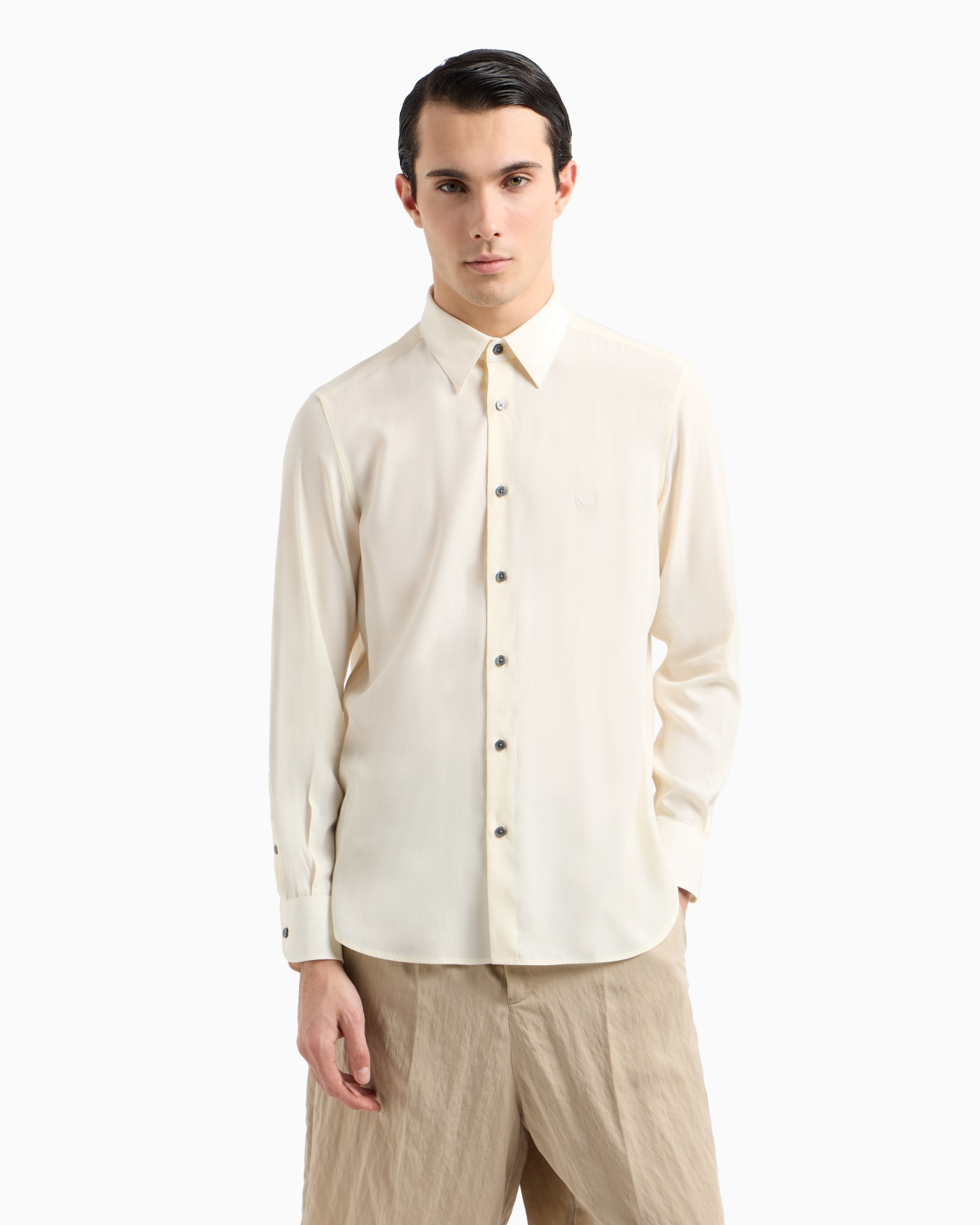 ASV Lyocell and viscose blend shirt Slide 3