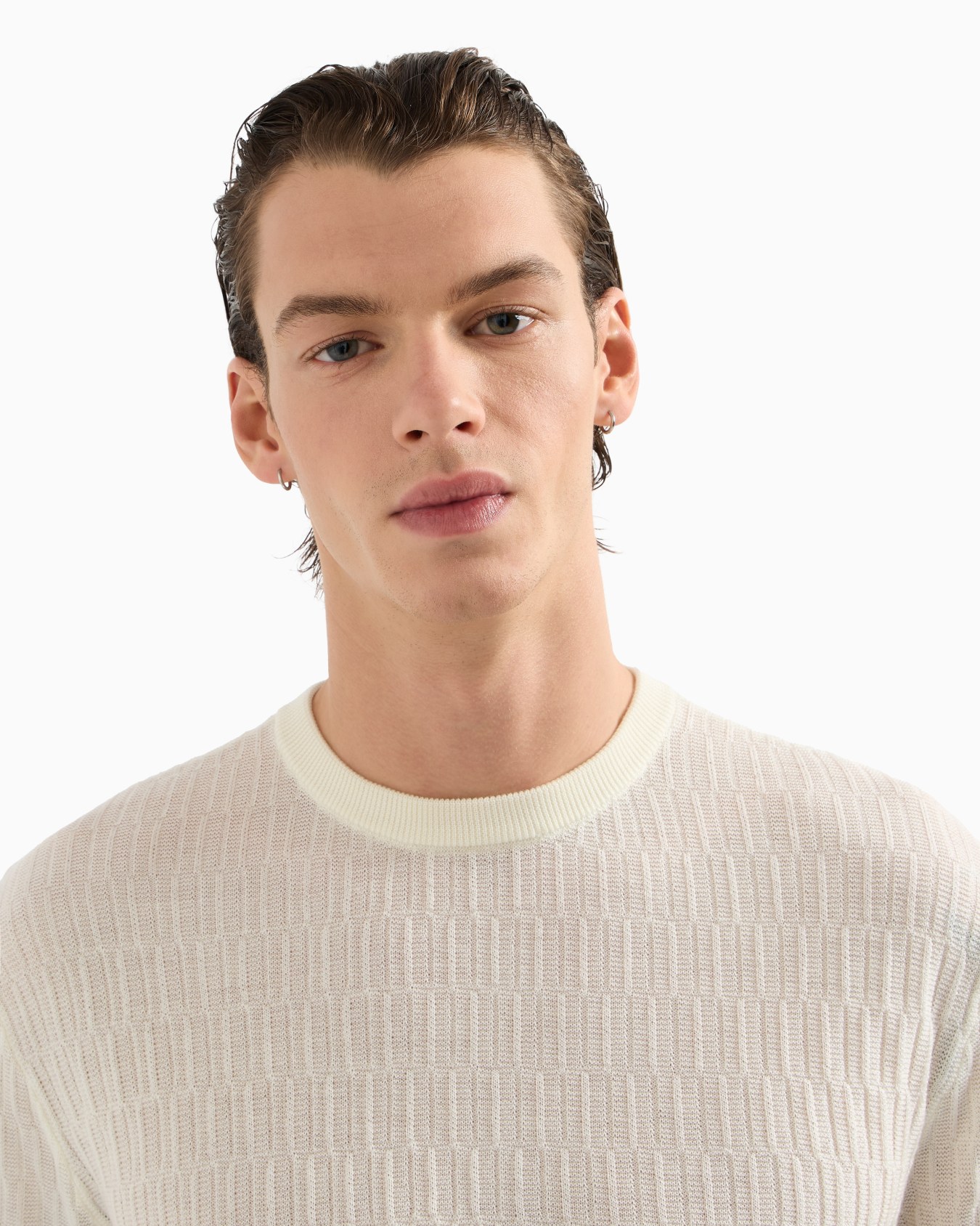 ASV Lyocell-blend textured jumper Slide 4