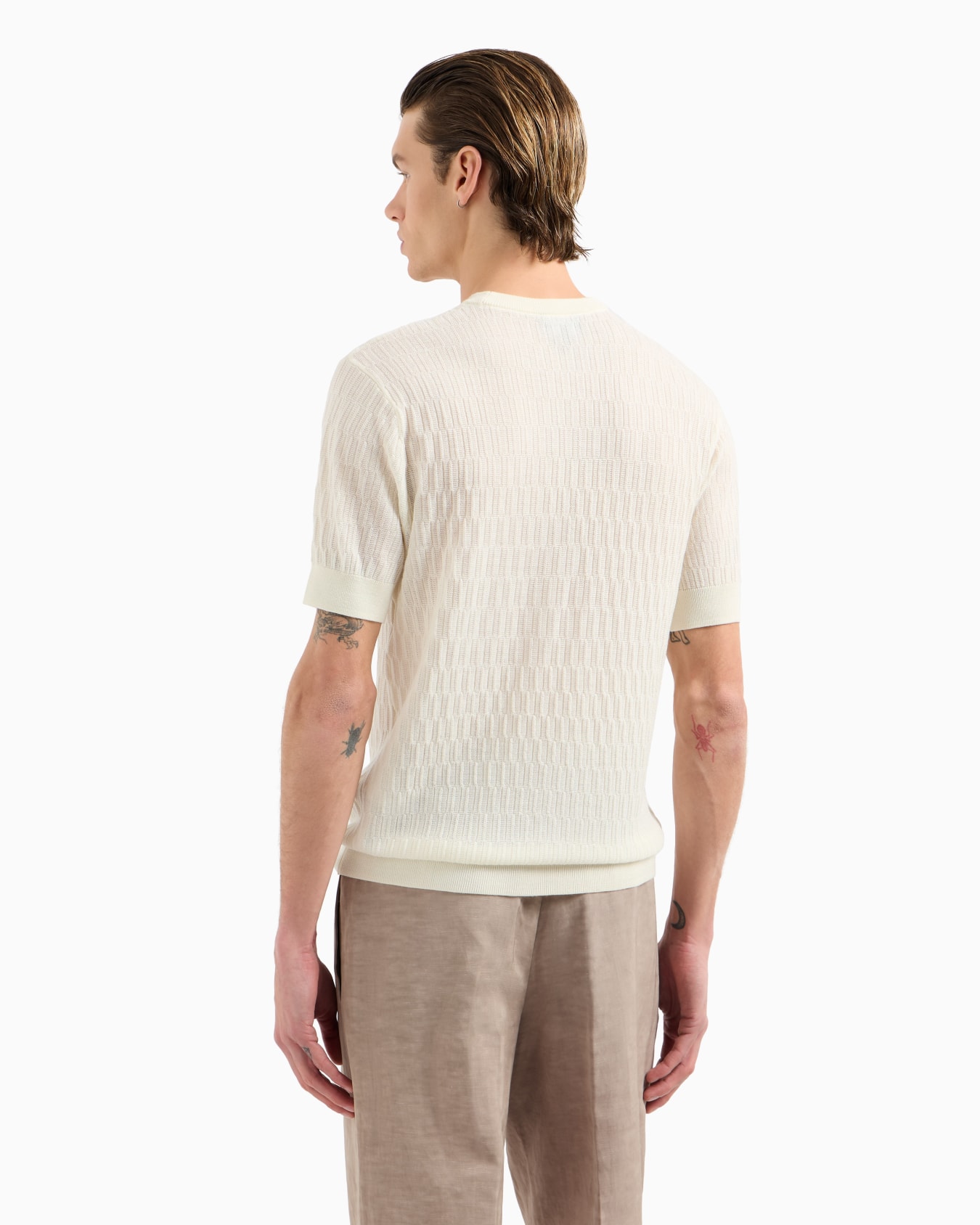 ASV Lyocell-blend textured jumper Slide 2