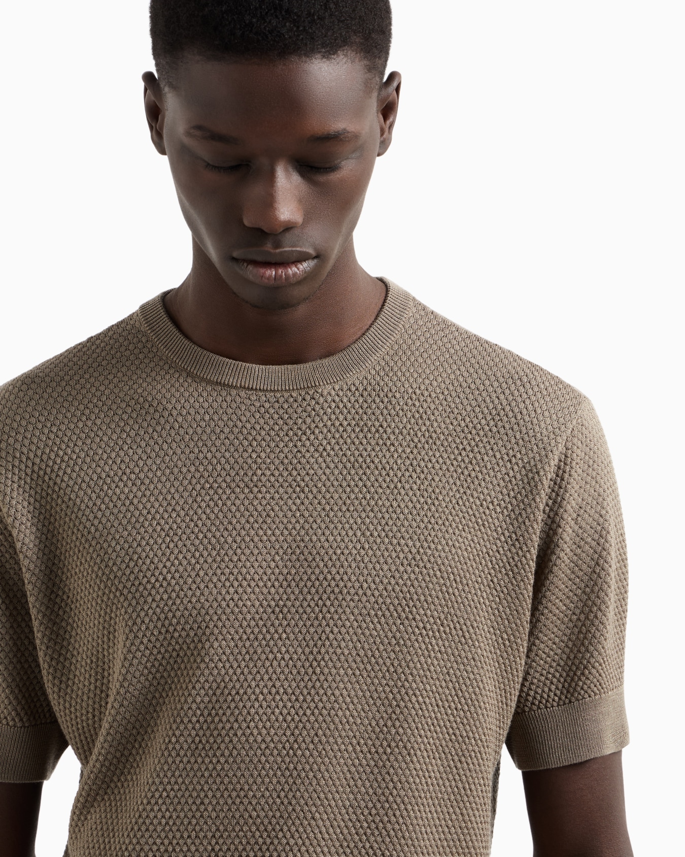 ASV Lyocell-blend textured jumper Slide 4