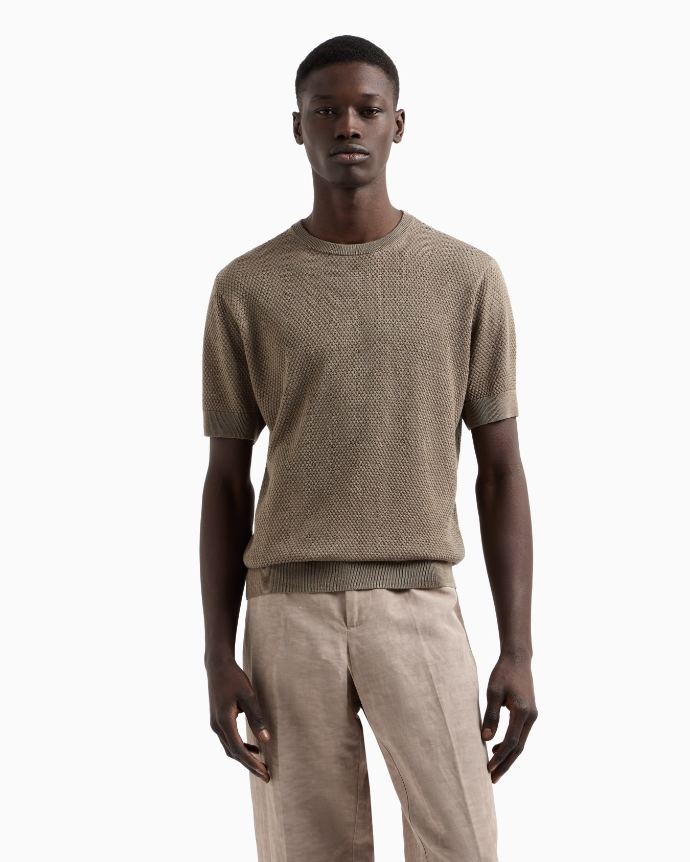ASV Lyocell-blend textured jumper Slide 3