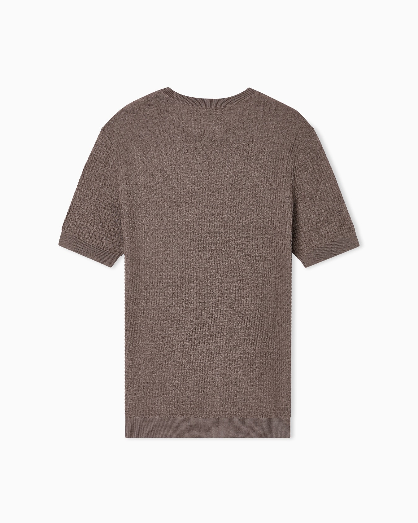 US Exclusive plain-knit wool jumper Slide 1