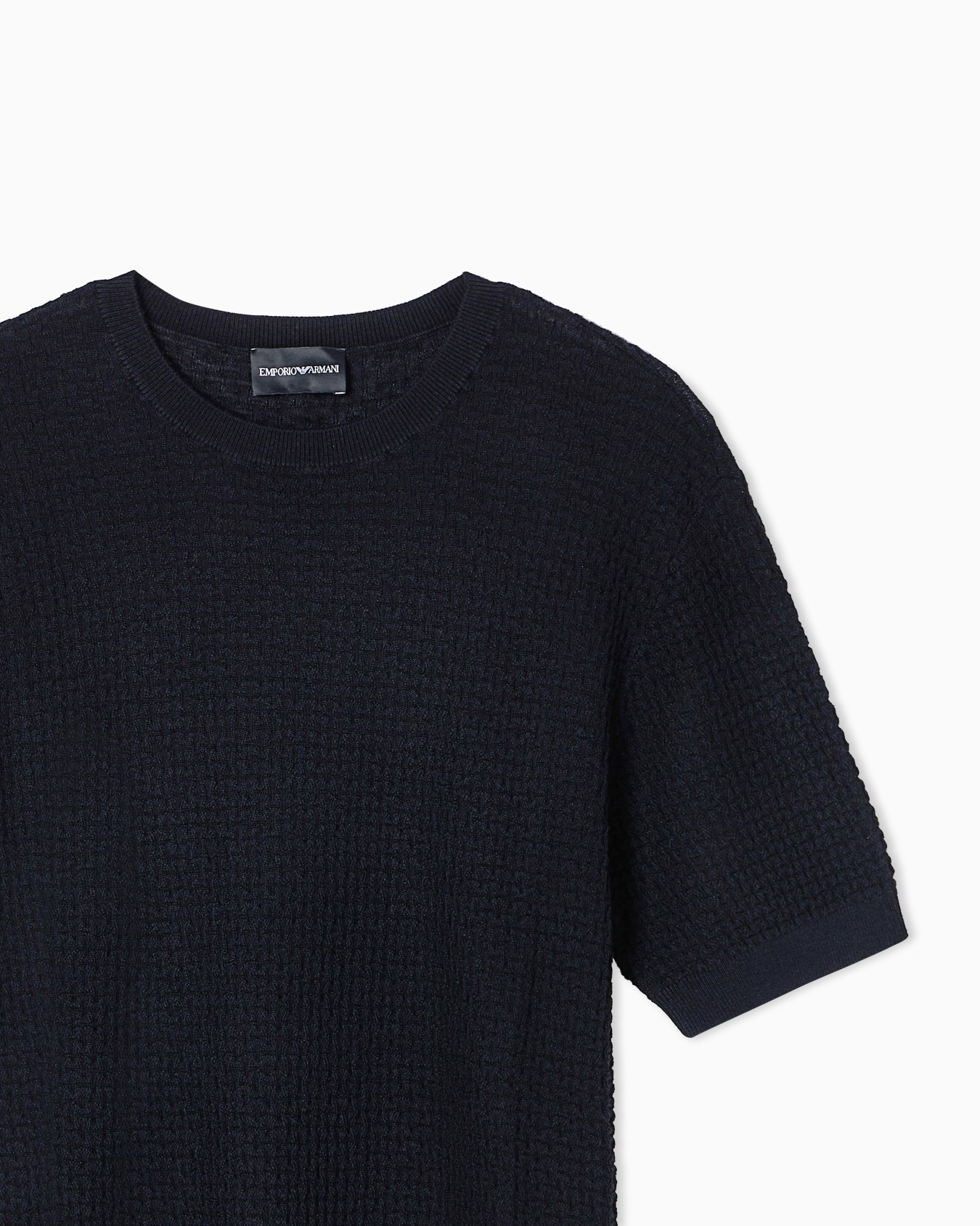 US Exclusive plain-knit wool jumper Slide 2