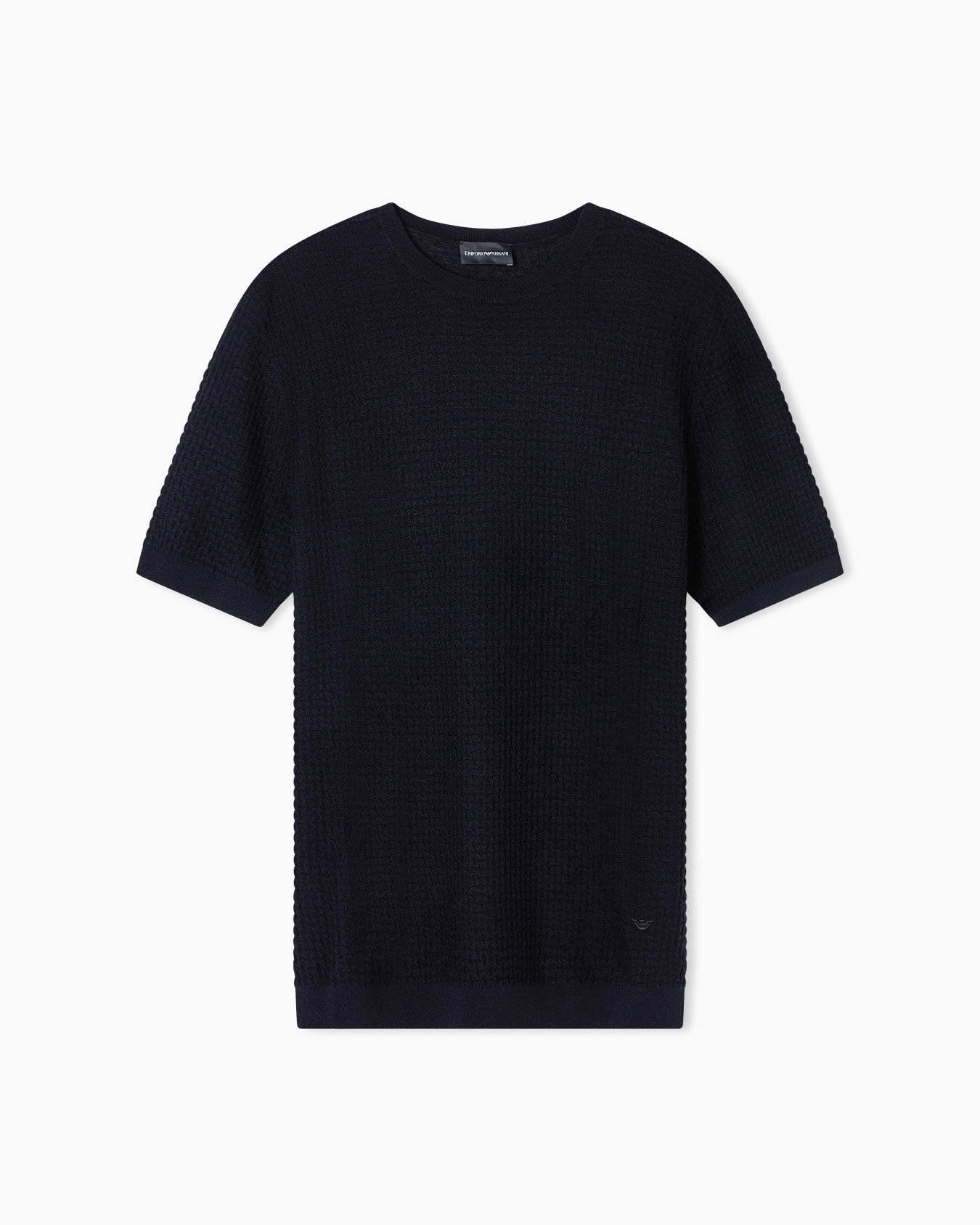 US Exclusive plain-knit wool jumper Slide 0