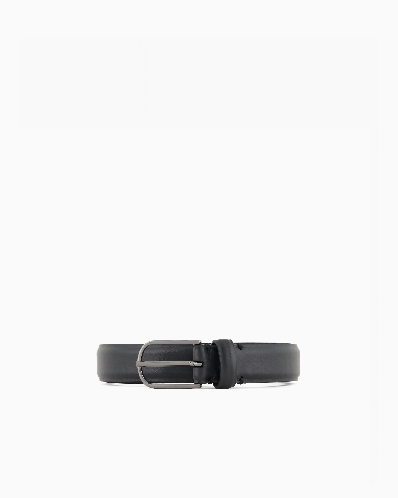 Ceinture en cuir grainé Diapositive 0