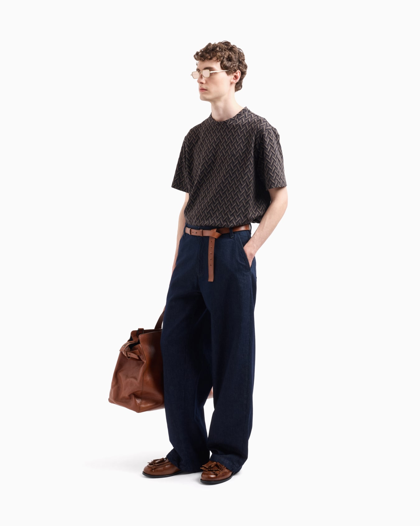 Icon denim wide-leg jeans Slide 2