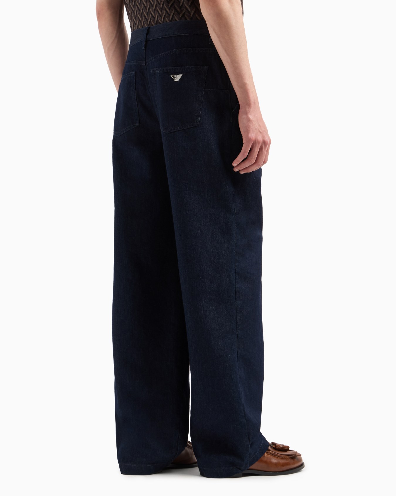Icon denim wide-leg jeans Slide 3