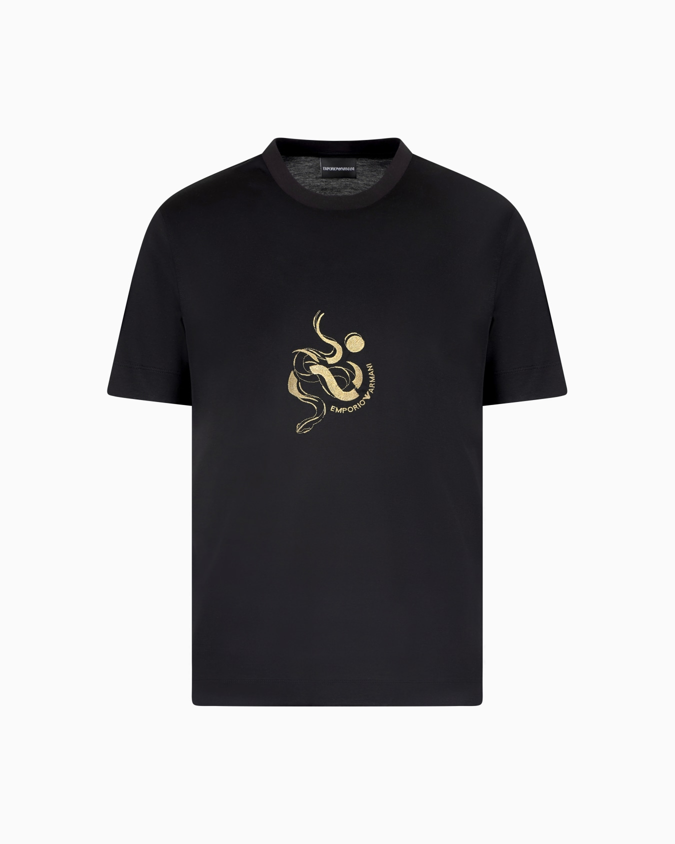 ASV Lyocell blend jersey T-shirt with embroidery Slide 0