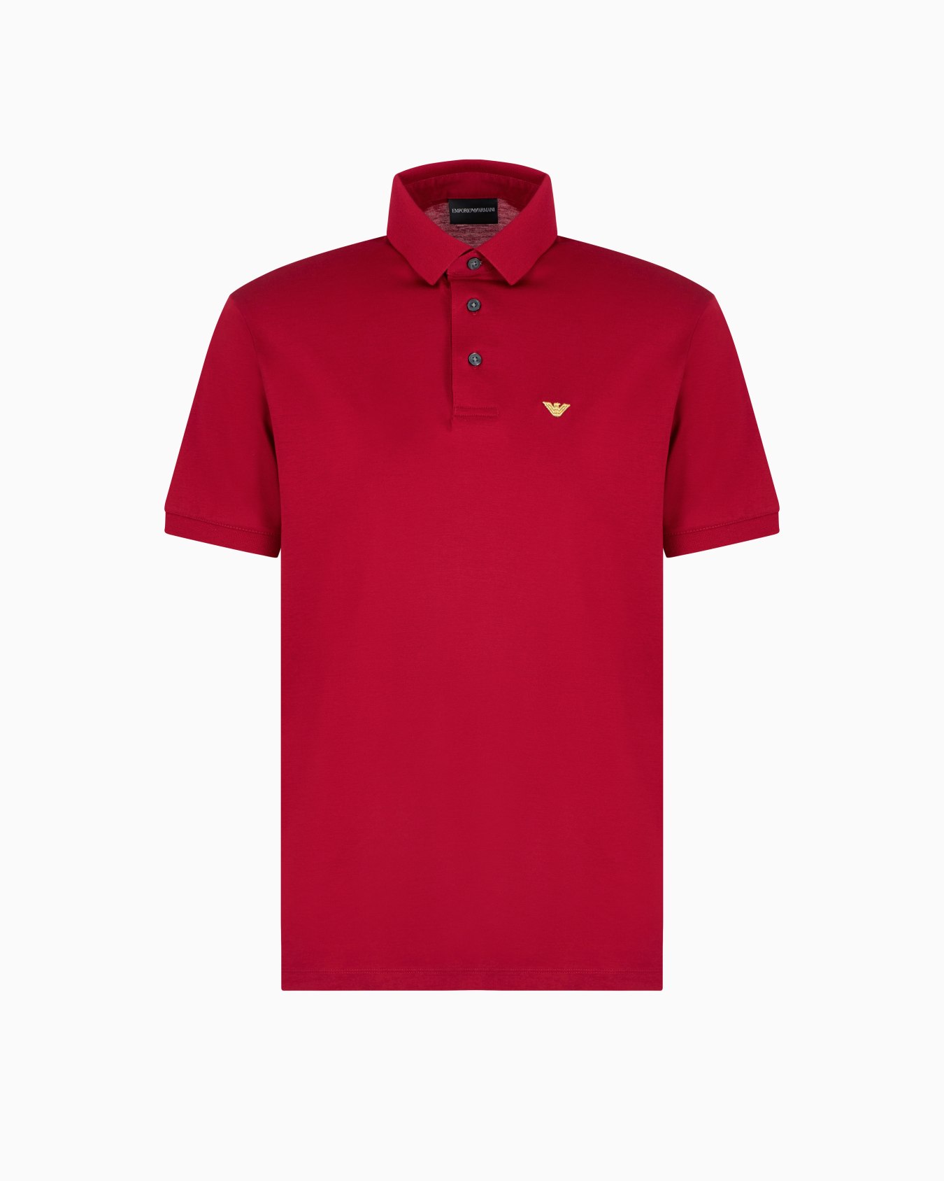 ASV Lyocell blend jersey polo shirt with embroidery Slide 0