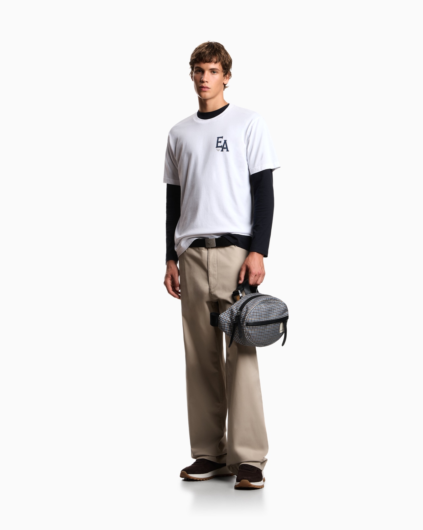 ASV Peace 캡슐 컬렉션의 오버사이즈 프린트  저지 티셔츠 슬라이드 1