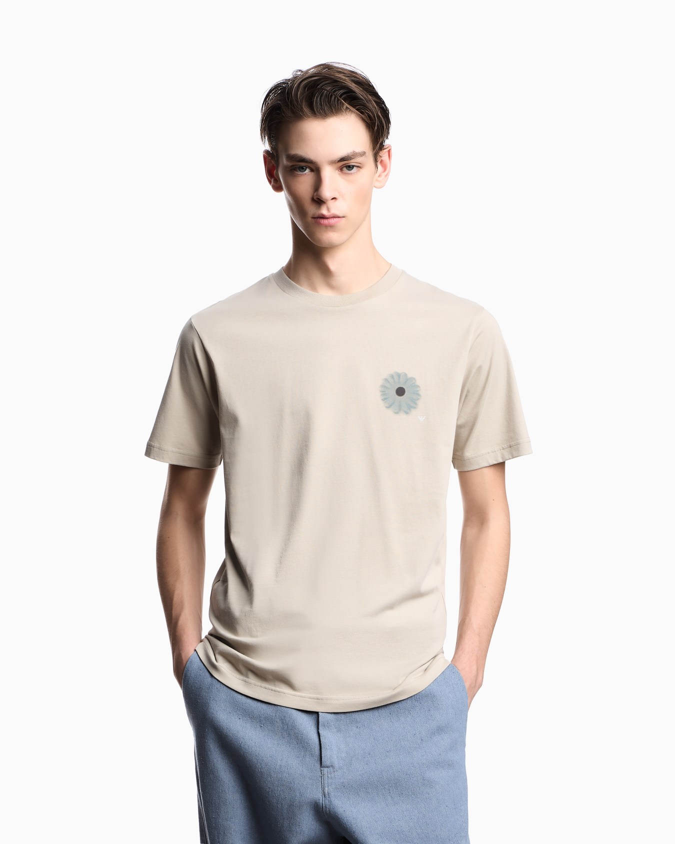 ASV jersey T-shirt with oversized print from the Peace capsule collection Slide 3