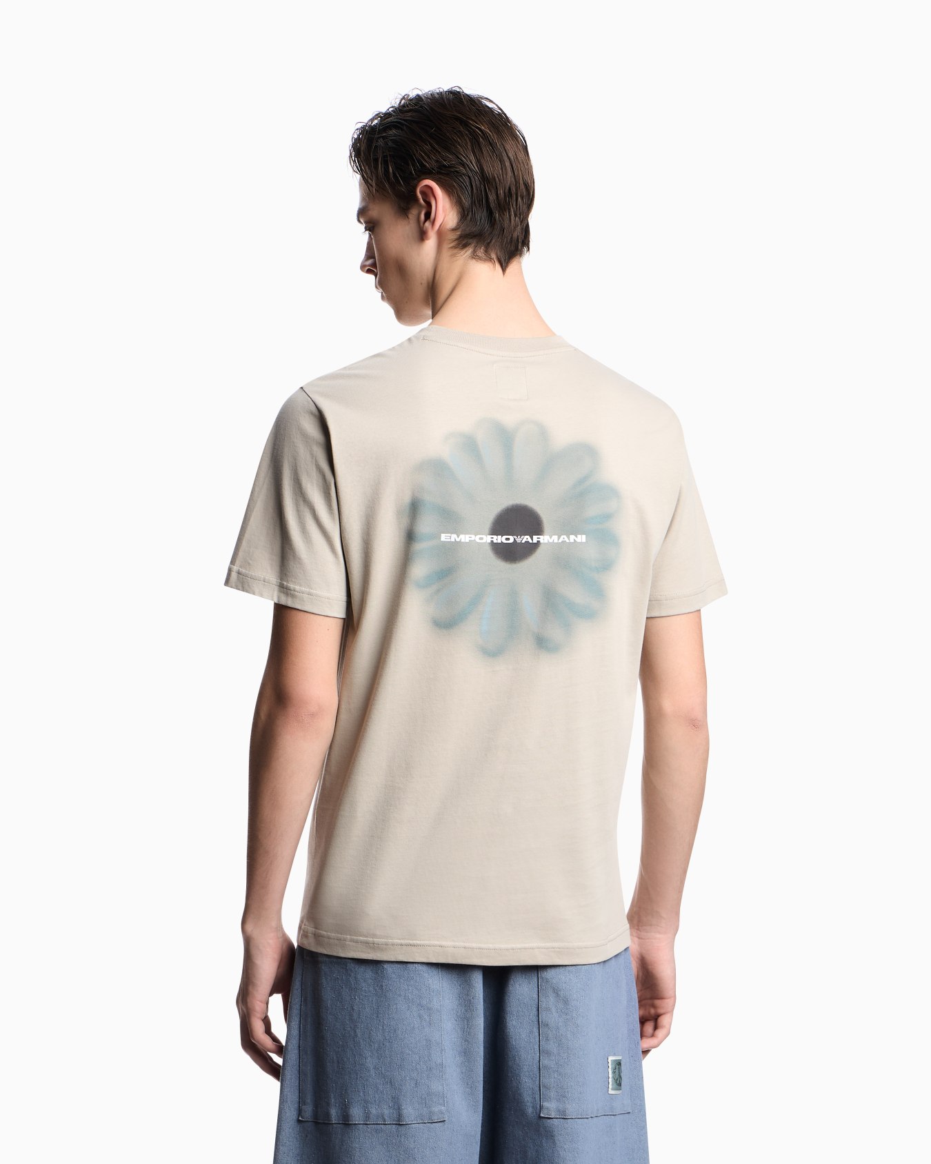 ASV jersey T-shirt with oversized print from the Peace capsule collection Slide 2