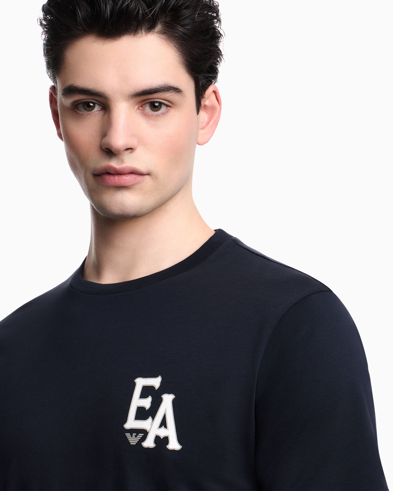 ASV Eagle Club organic jersey T-shirt with print Slide 4