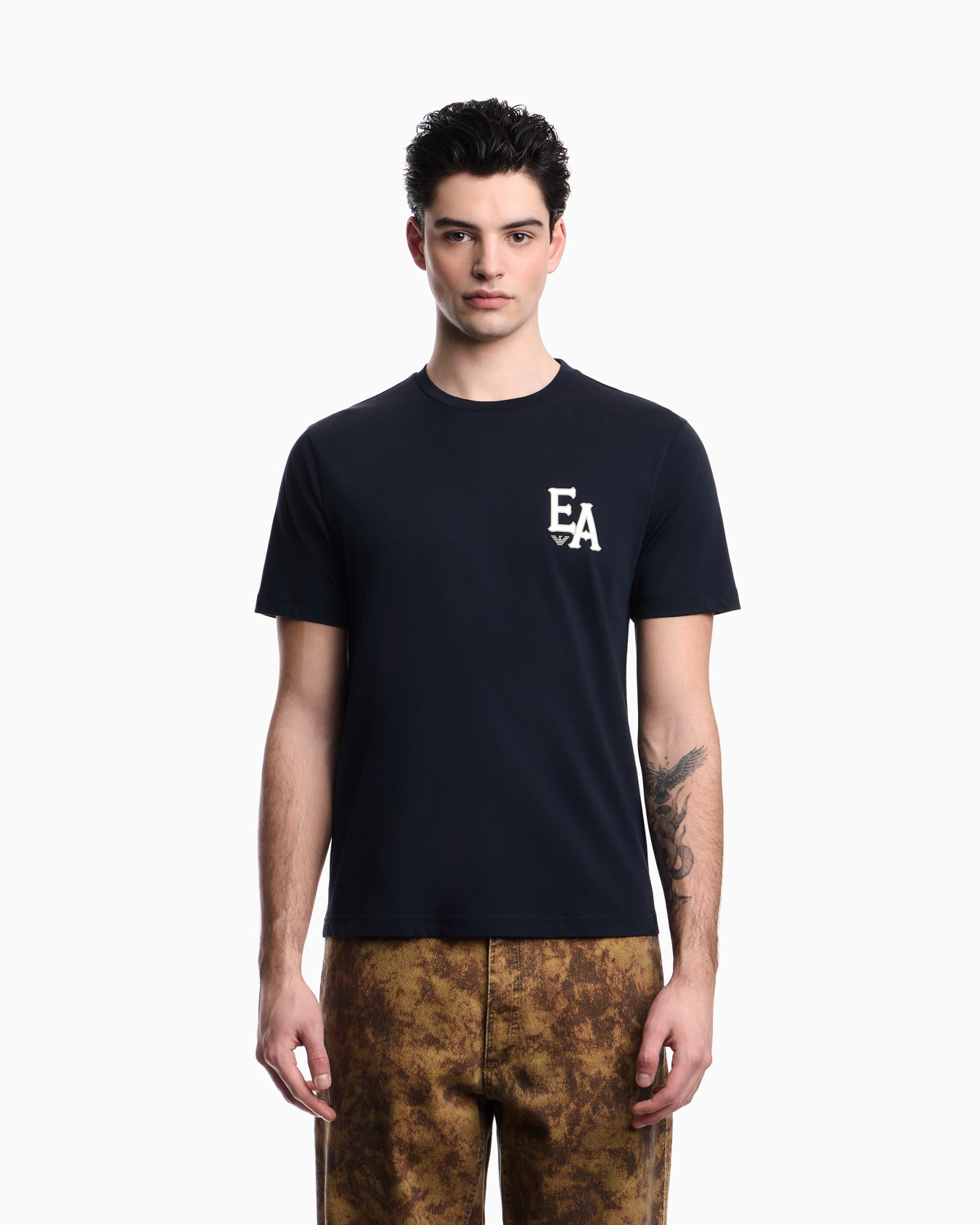 ASV Eagle Club organic jersey T-shirt with print Slide 3