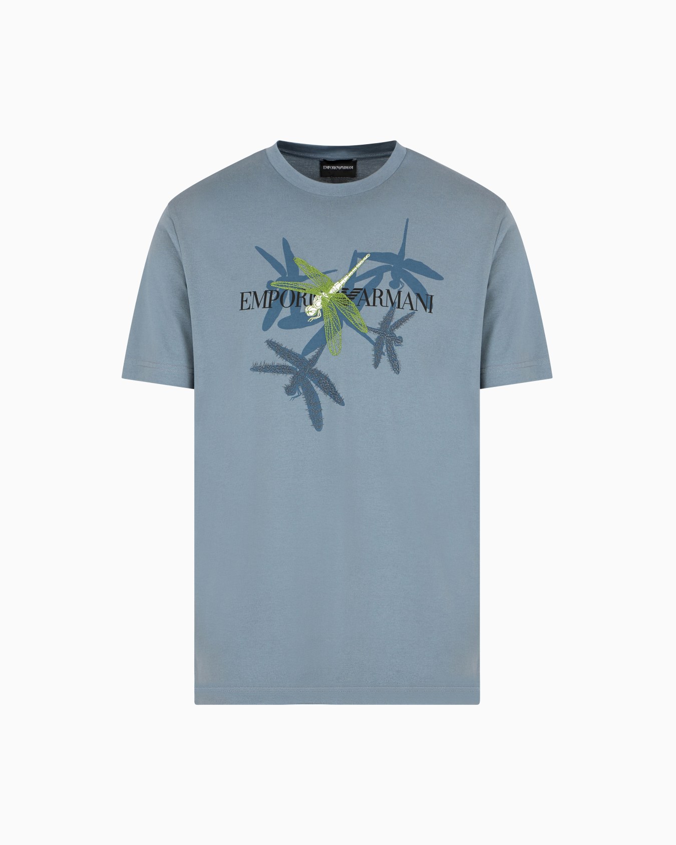 ASV Jersey T-shirt with dragonfly print and embroidery Slide 0