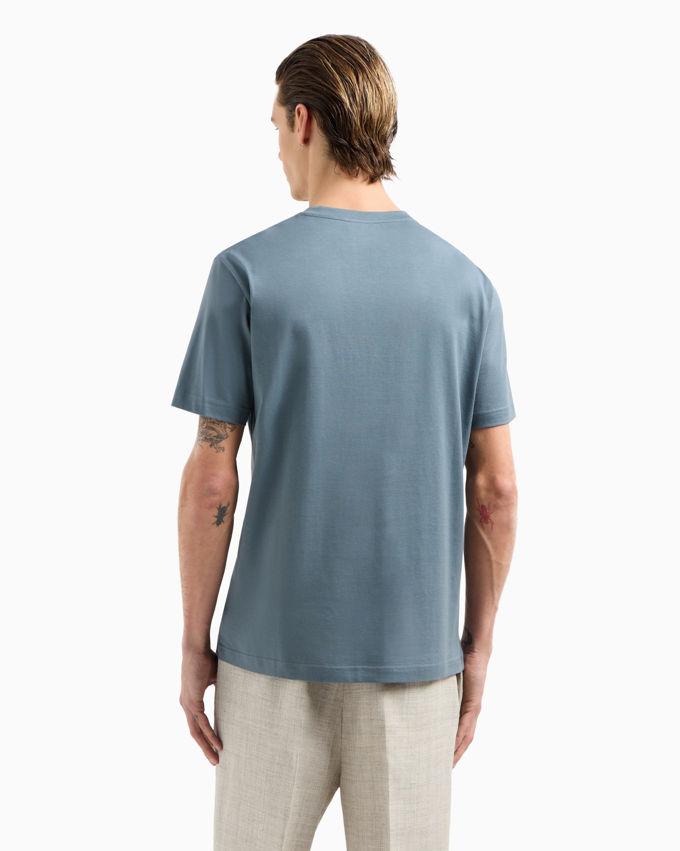 ASV Jersey T-shirt with dragonfly print and embroidery Slide 2