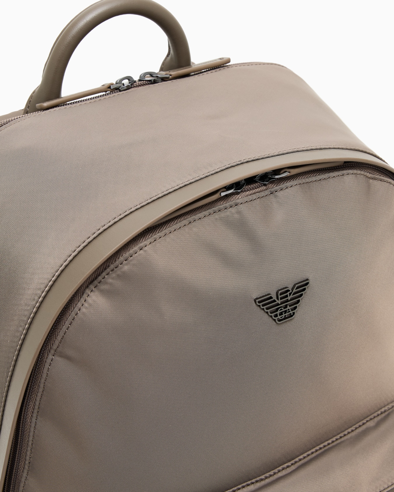 Mochila redonda de nailon reciclado ASV Diapositiva 4