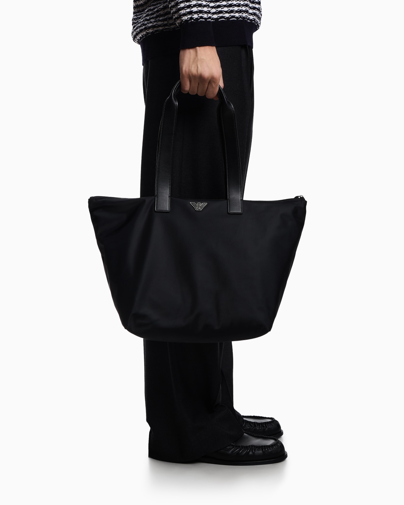 ASV medium shopper bag in recycled nylon Slide 5