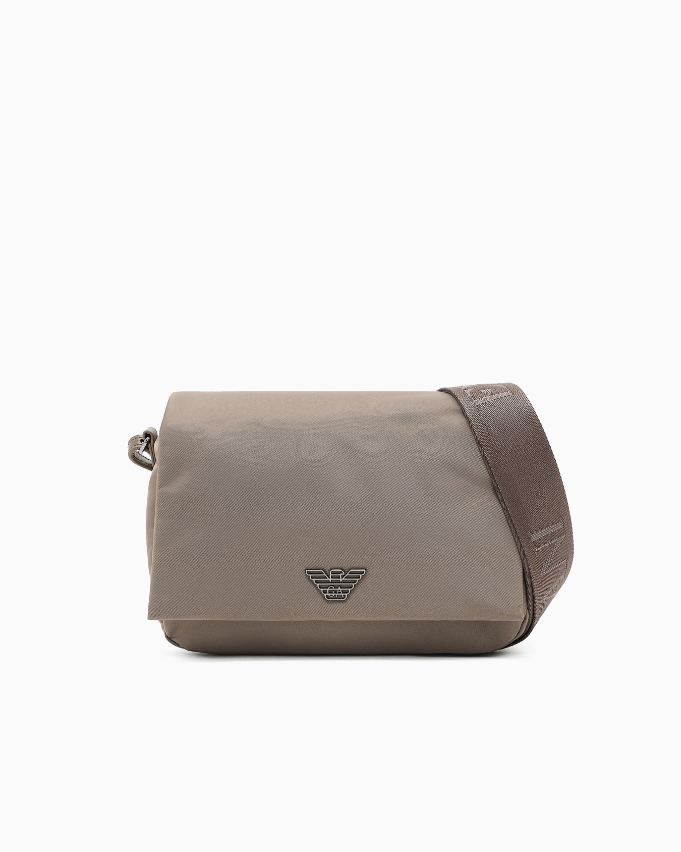 Bolso bandolera con solapa de nailon reciclado ASV Diapositiva 0