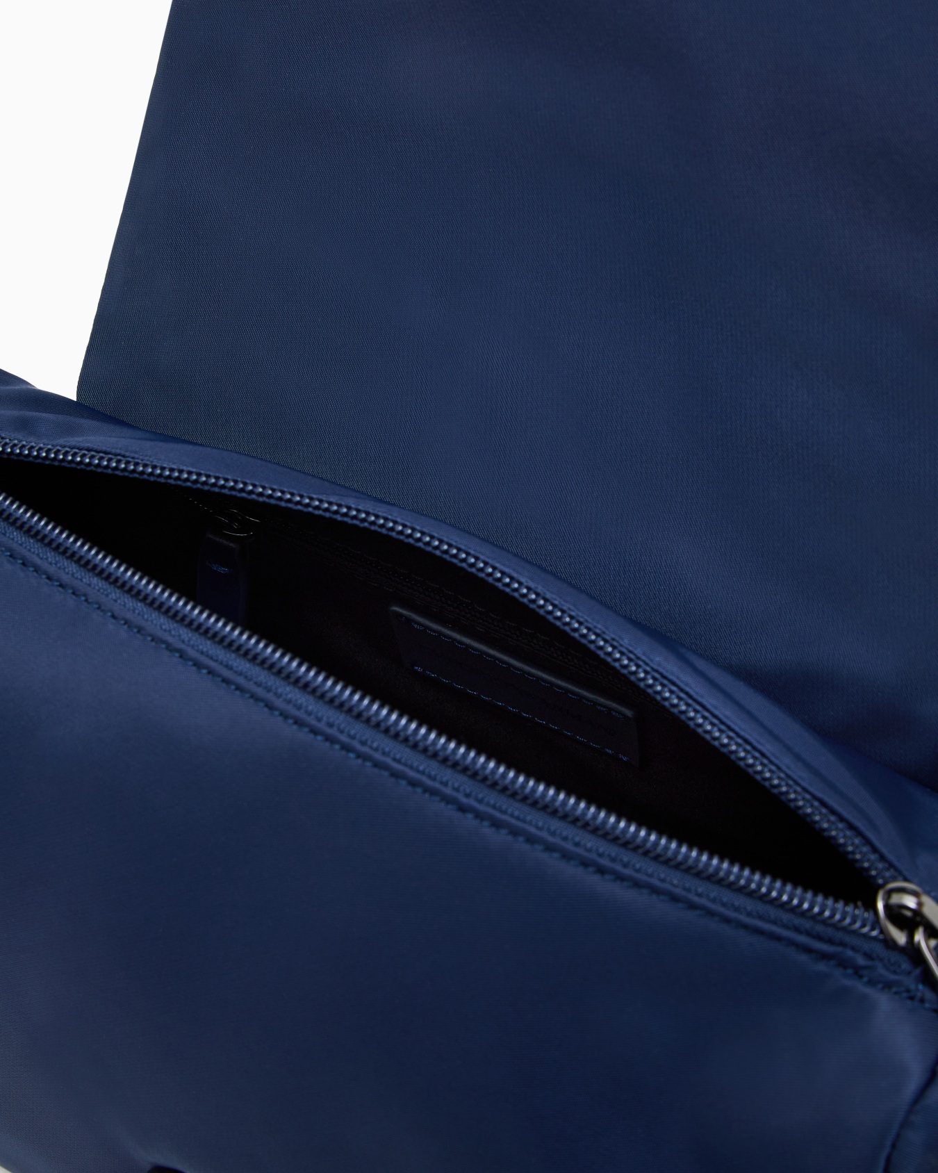 ASV recycled-nylon shoulder bag with flap Slide 3